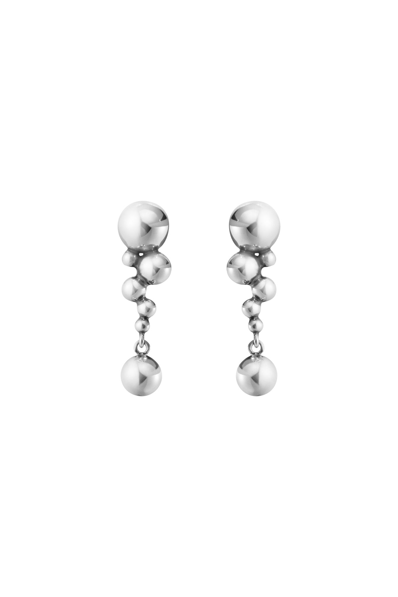Georg Jensen Moonlight Grapes hopeiset korvakorut