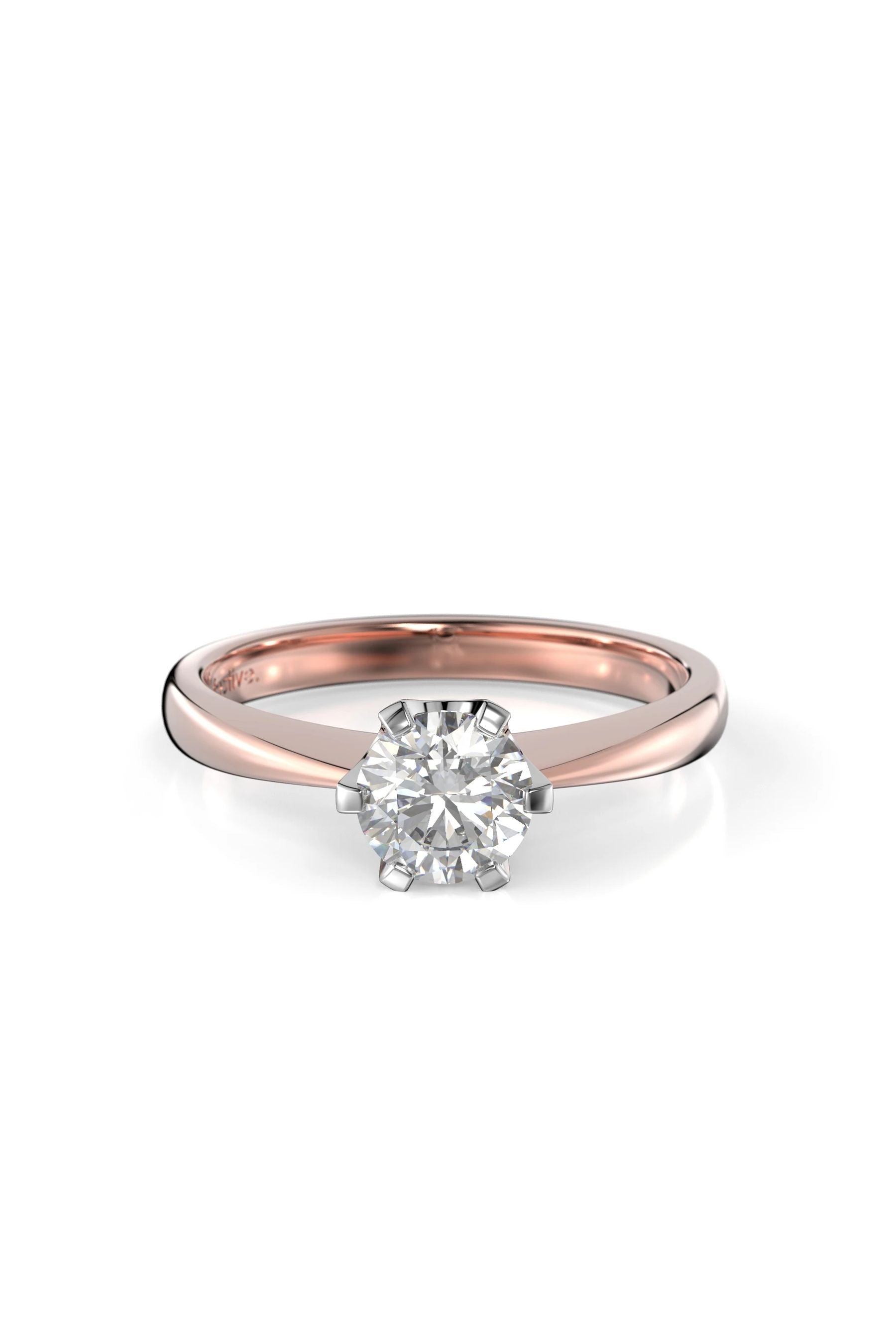 Festive Classic Solitaire 6kr 0,60ct 15,5