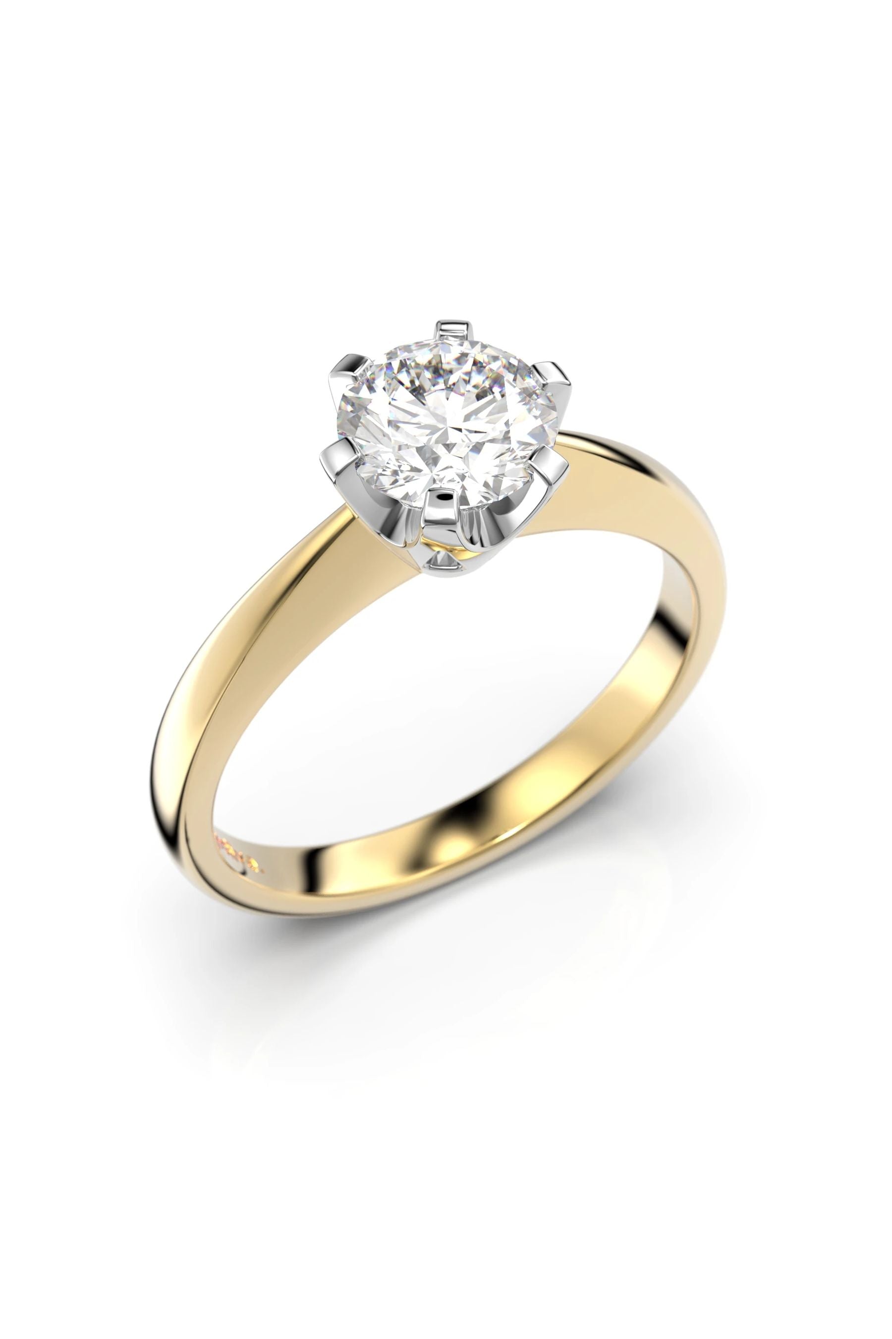 Festive Classic Solitaire 6kr 0,70ct 15,5