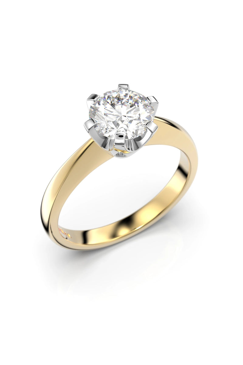 Festive Classic Solitaire 6kr 1,00ct 204-100-KK tuotekuva