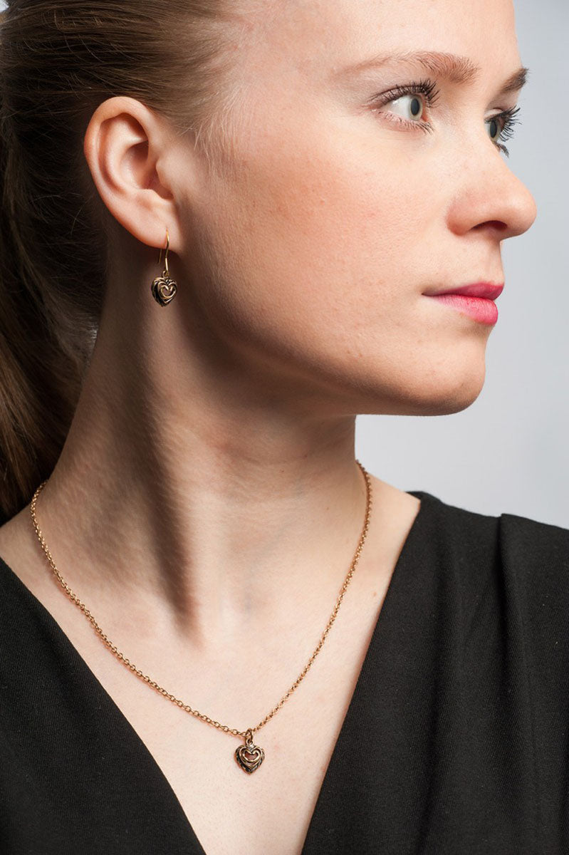 Kalevala Talon sydän kaulakoru Säädettävä:42/45cm