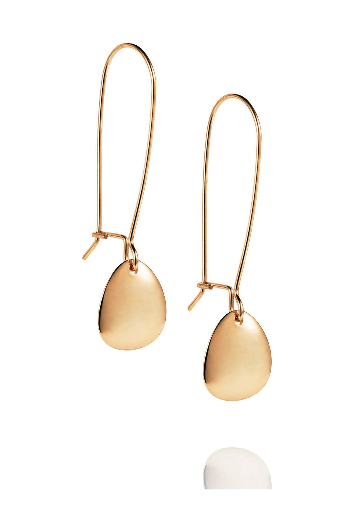Efva Attling Mini Rose Petal Earrings kultaiset korvakorut