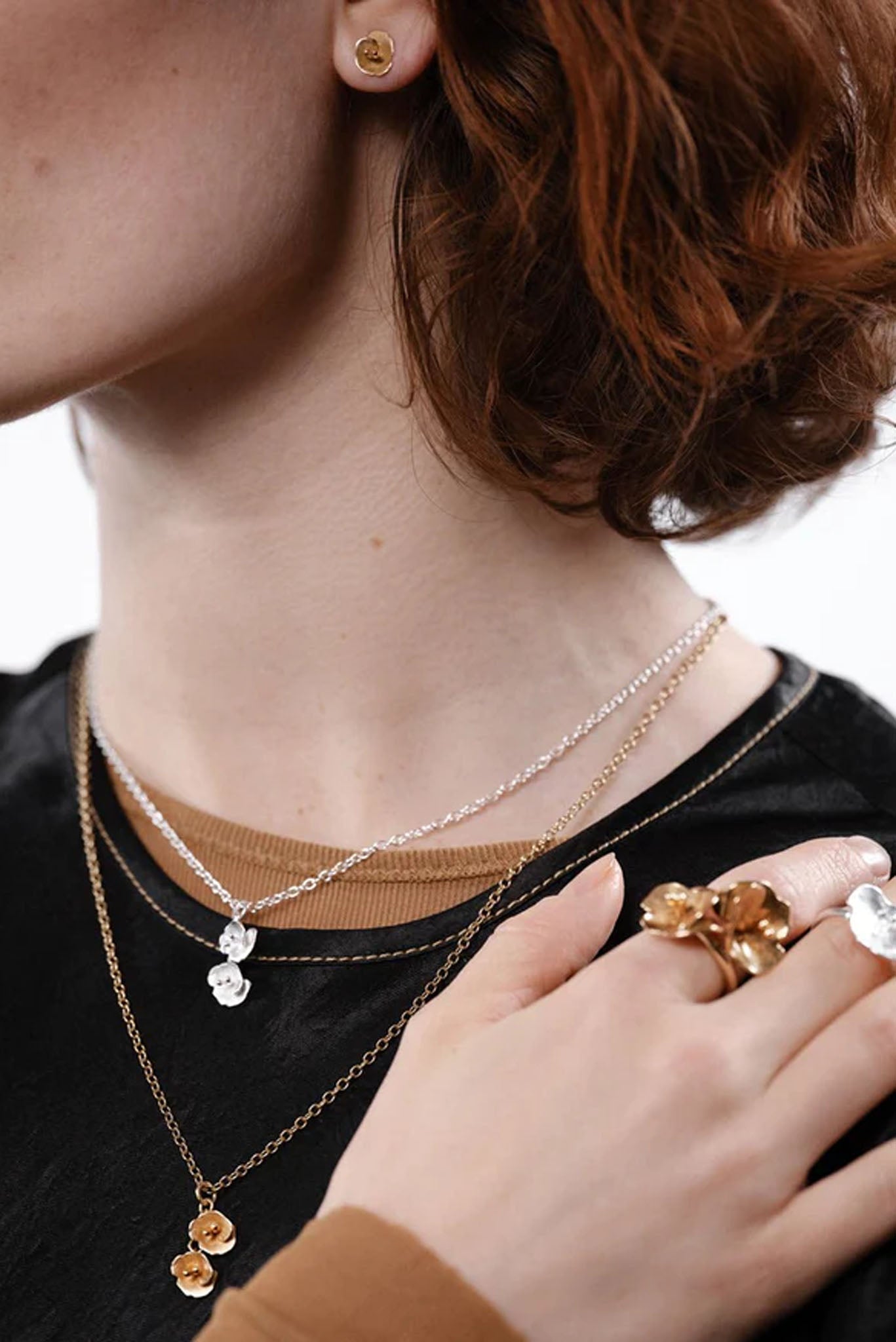 Kalevala Kesäyön ruusu pronssinen sormus