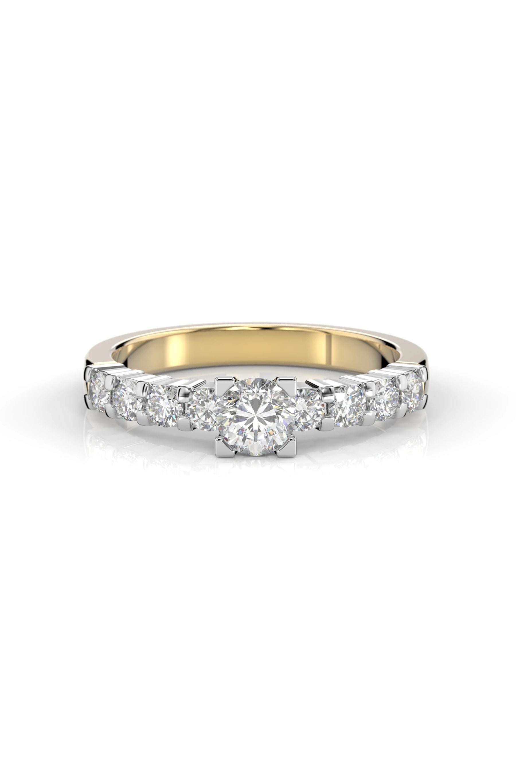 Festive Sophia Solitaire 8x0,05ct 15,5