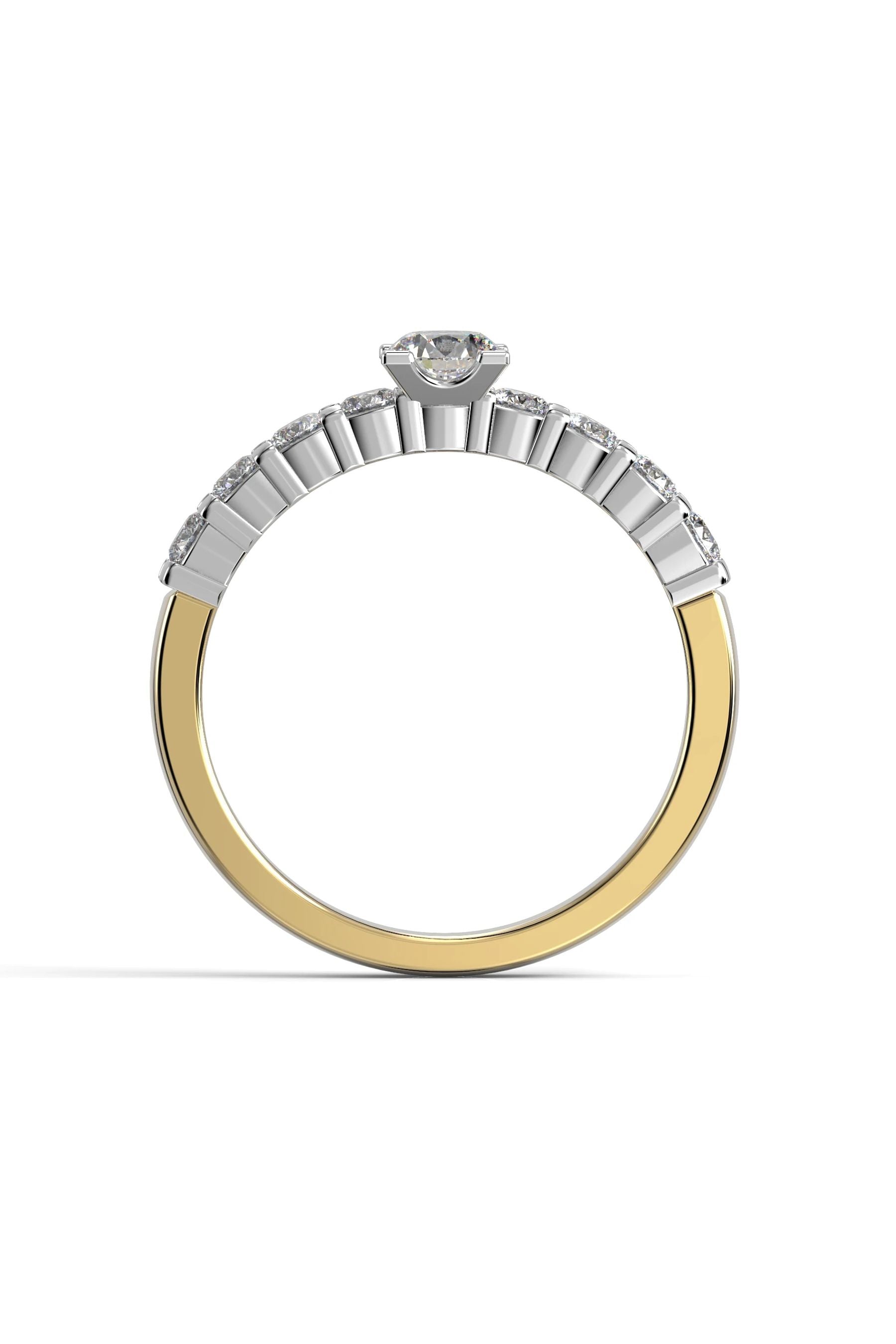Festive Sophia Solitaire 8x0,05ct 15,5