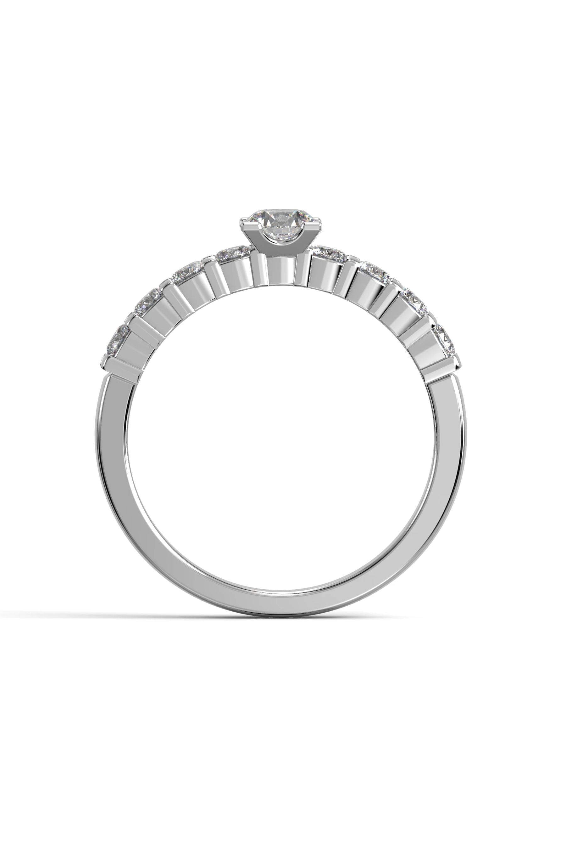 Festive Sophia Solitaire 8x0,05ct 15,5