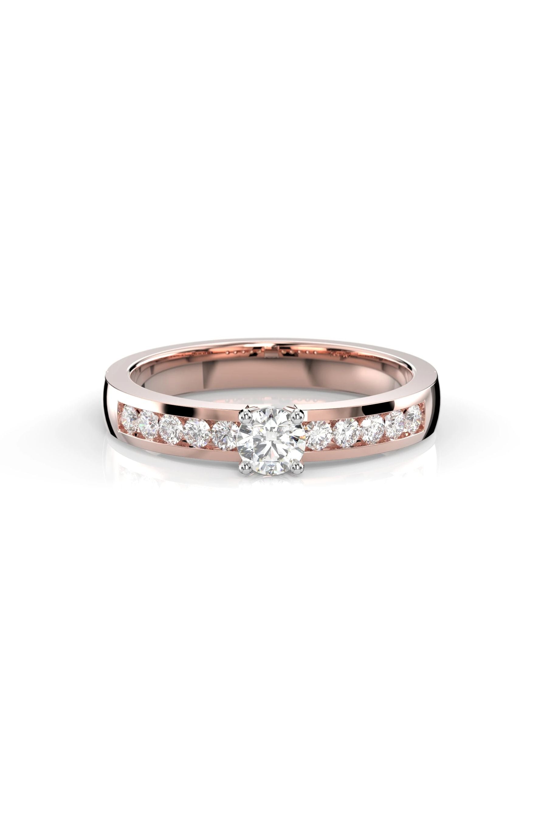 Festive Venice Solitaire 0,20ct + 10x0,02ct 15,5