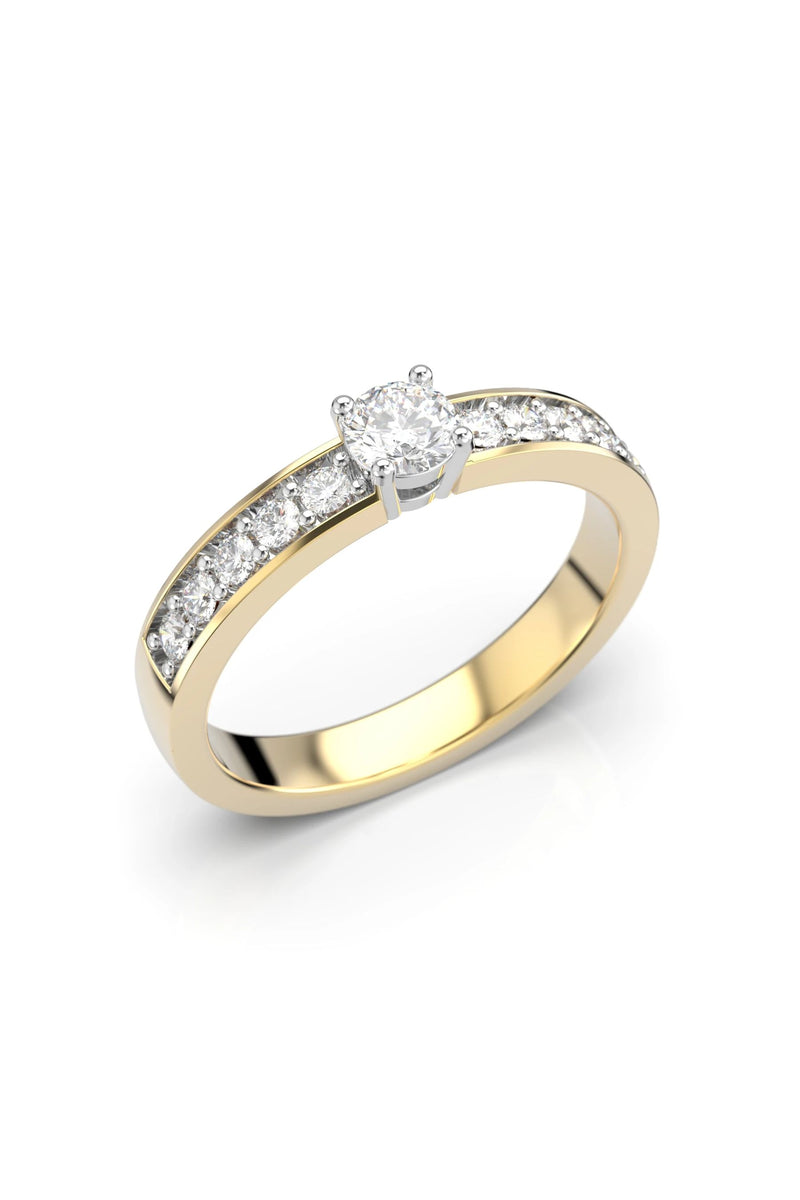 Festive Ariel Solitaire 0,20ct + 10x0,02 402-040-KK tuotekuva