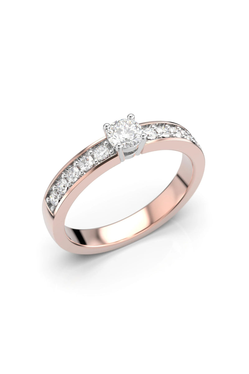 Festive Ariel Solitaire 0,20ct + 10x0,02 402-040-PK tuotekuva