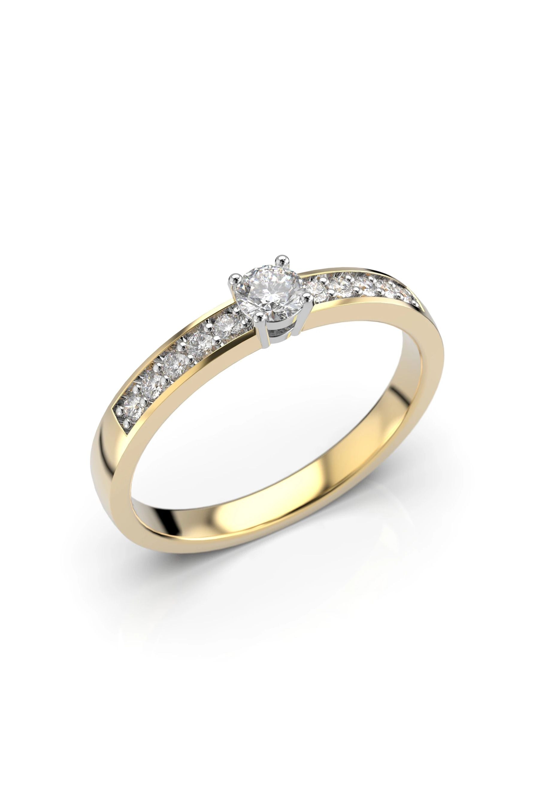 Festive Ariel 0,12ct + 10x0,01ct 15,5