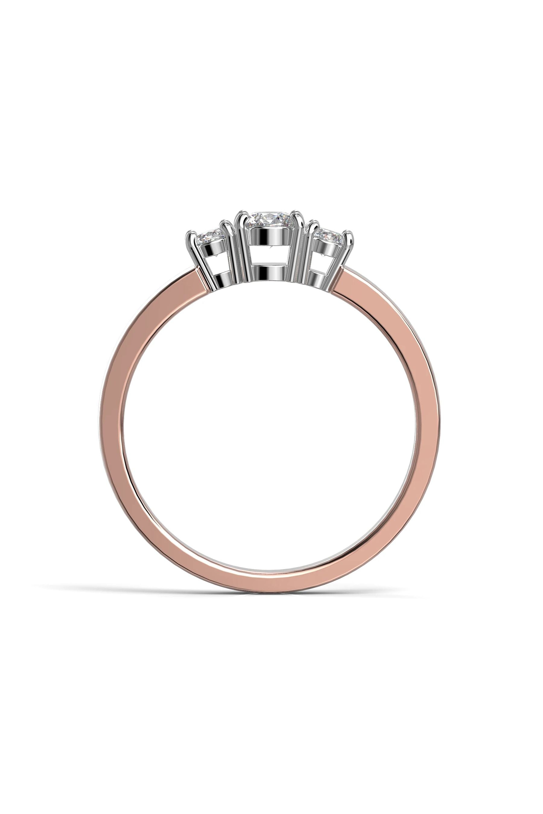 Festive Taylor Trilogy 0,15ct + 2x0,05ct 15,5