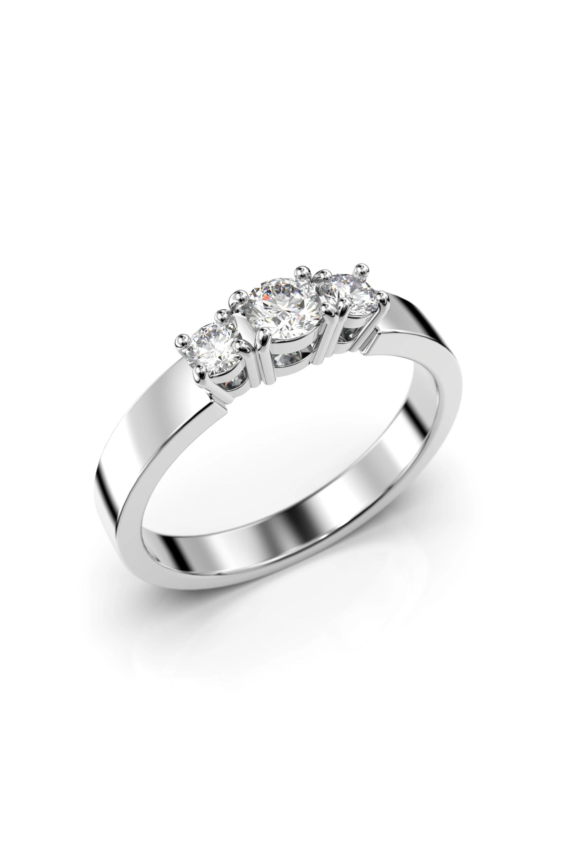 Festive Taylor Trilogy 0,15ct + 2x0,05ct 15,5