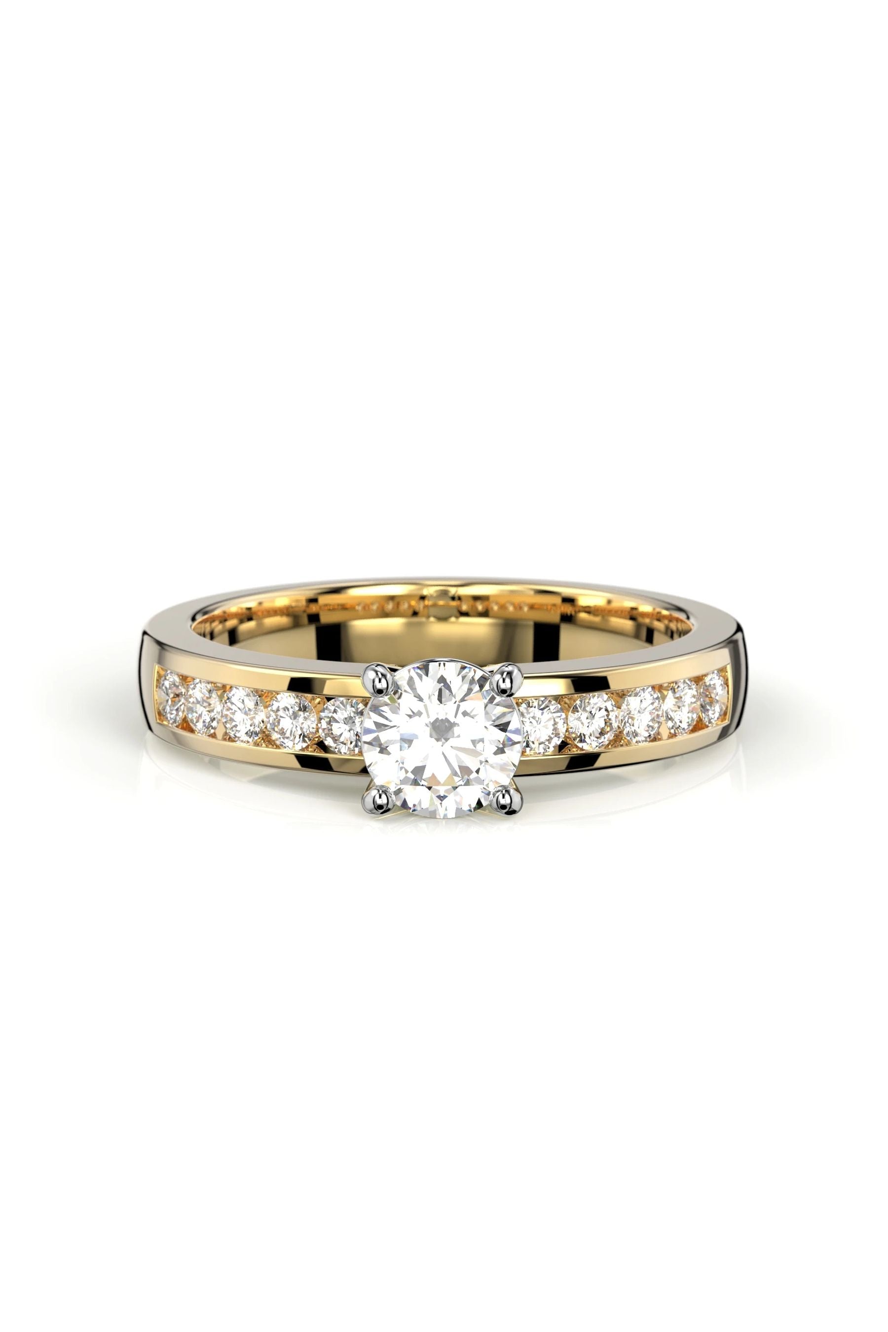 Festive Verona Solitaire 0,45ct + 10x0,02ct 15,5