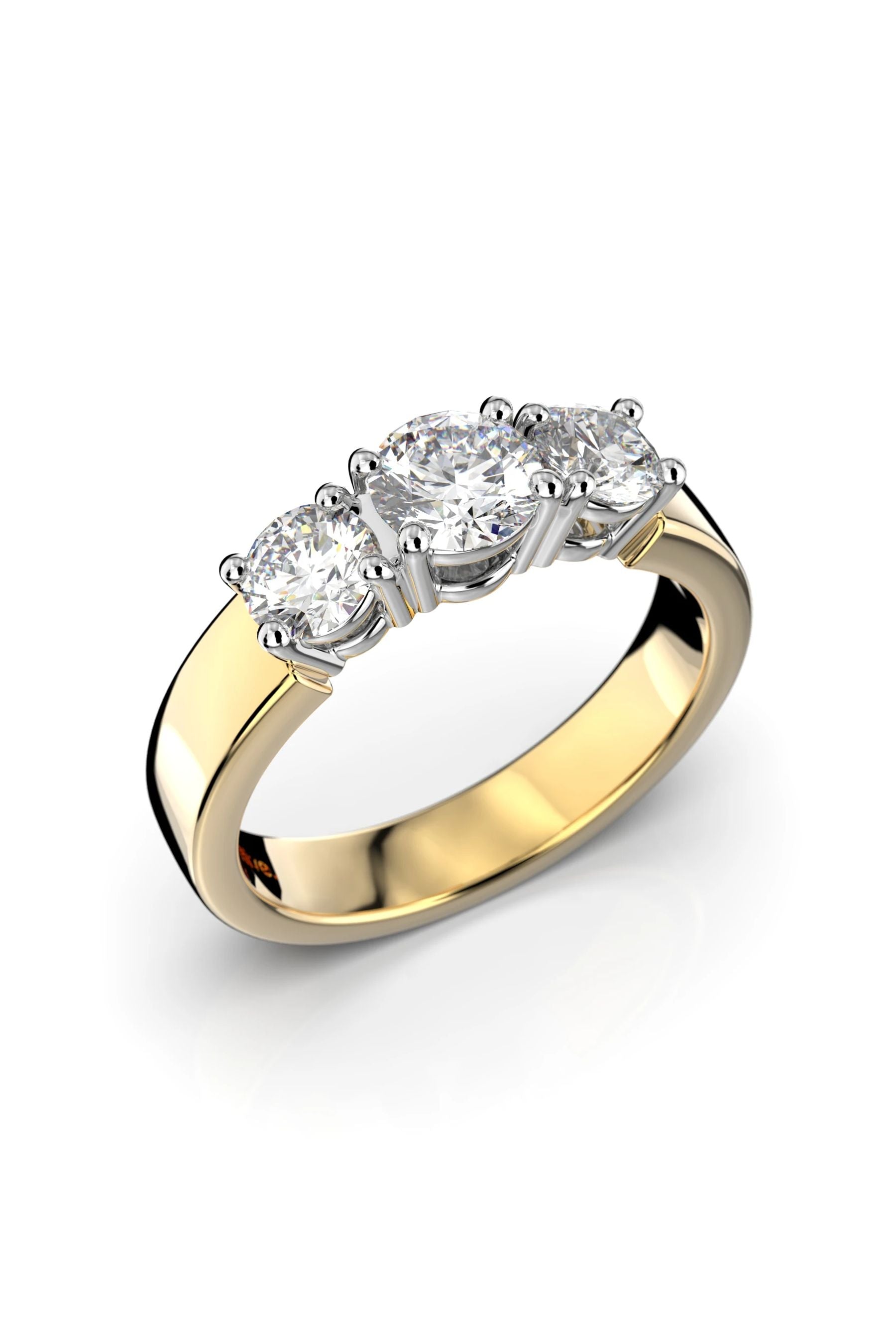 Festive Trilogy Trend 0,46ct + 2x0,28ct 15,5