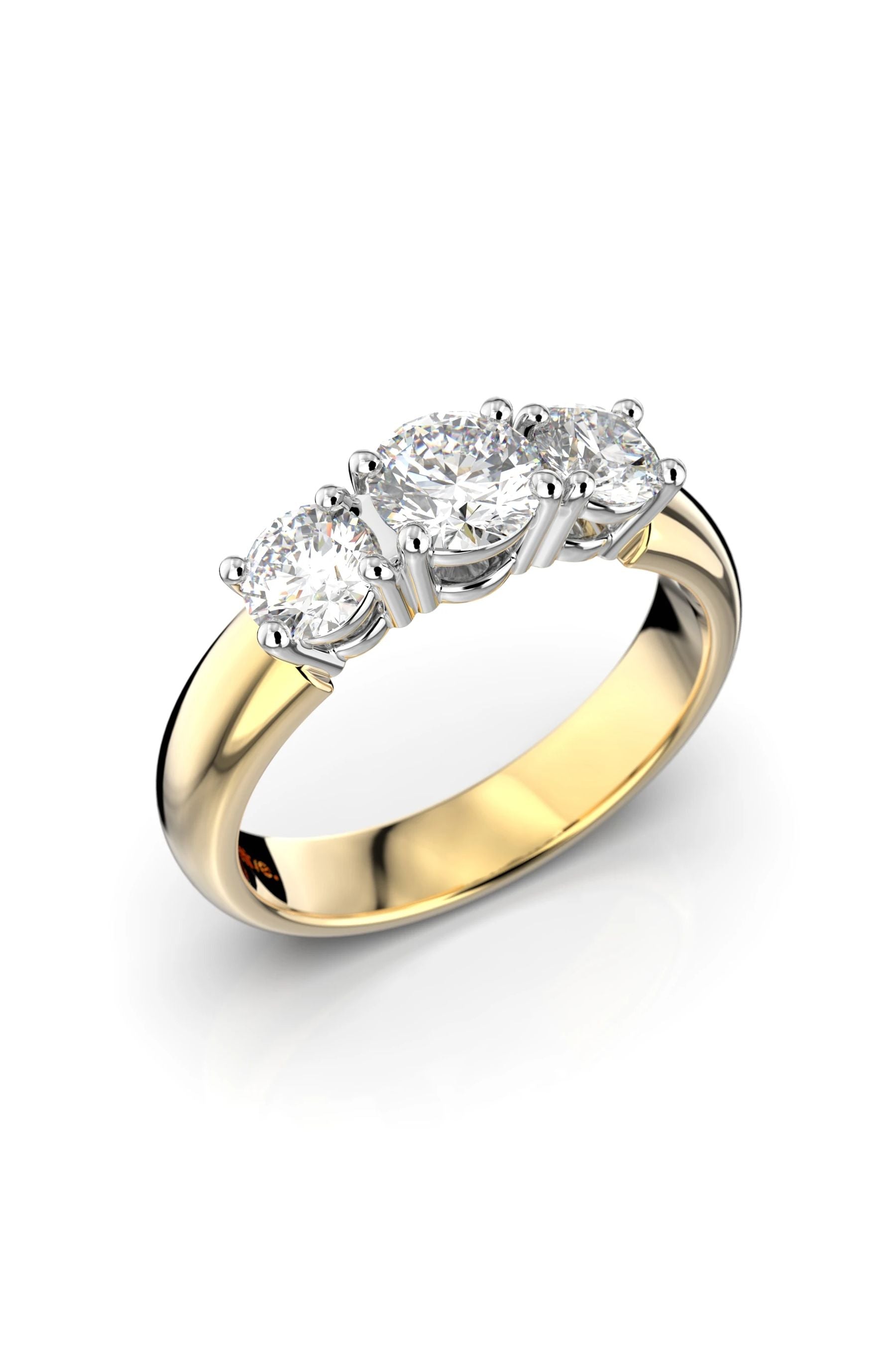 Festive Trilogy Soft 0,46ct + 2x0,28ct 15,5