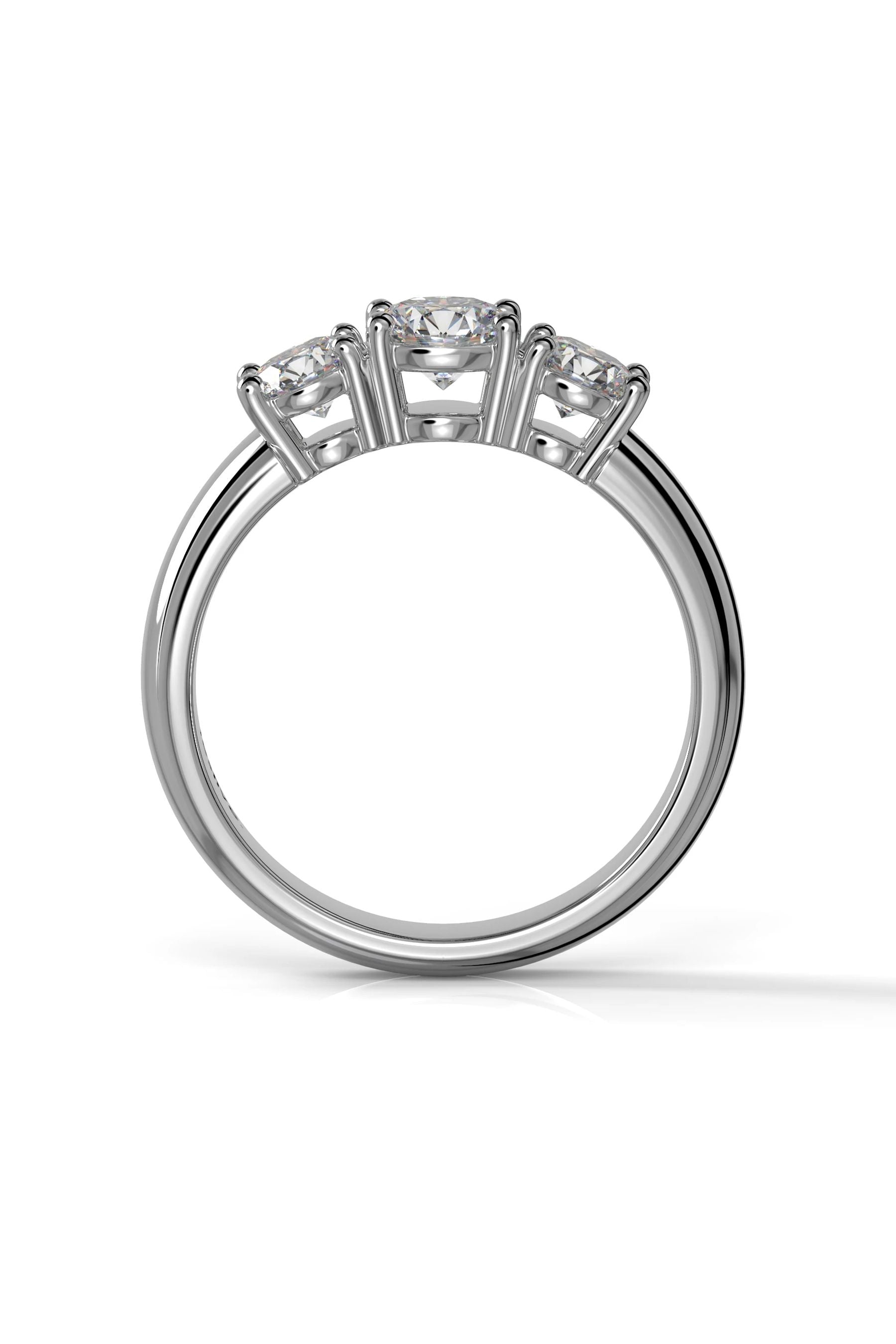 Festive Trilogy Soft 0,46ct + 2x0,28ct 15,5