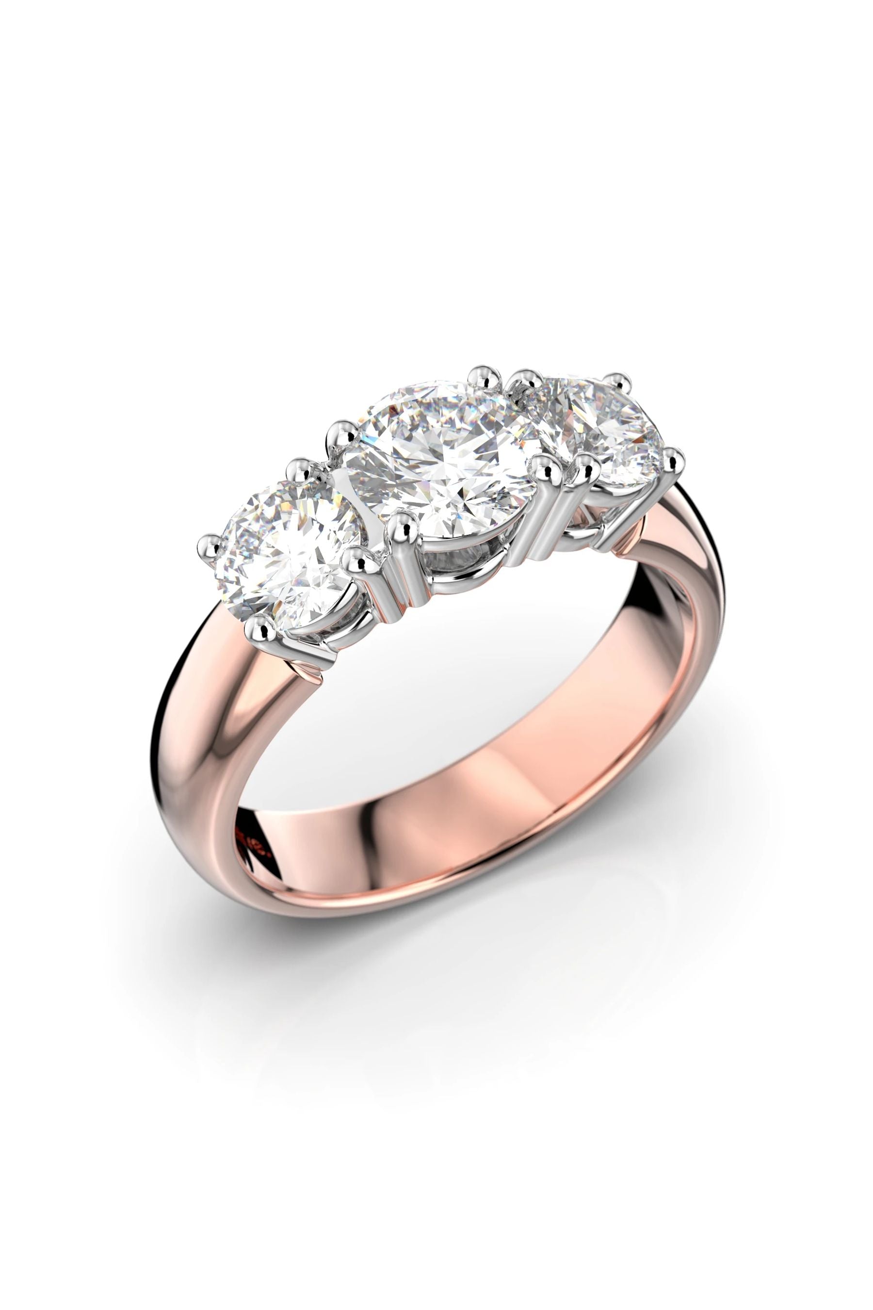 Festive Trilogy Soft 0,70ct + 2x0,40ct 15,5