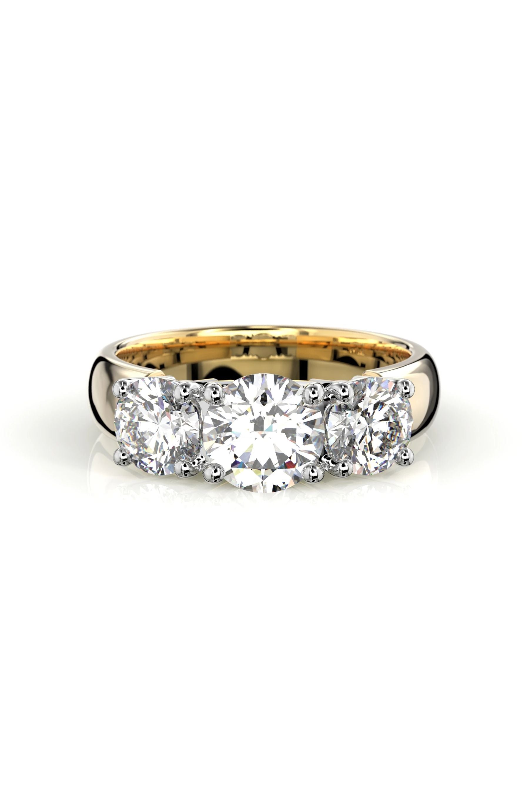 Festive Trilogy Soft 1,00ct + 2x0,50ct 15,5