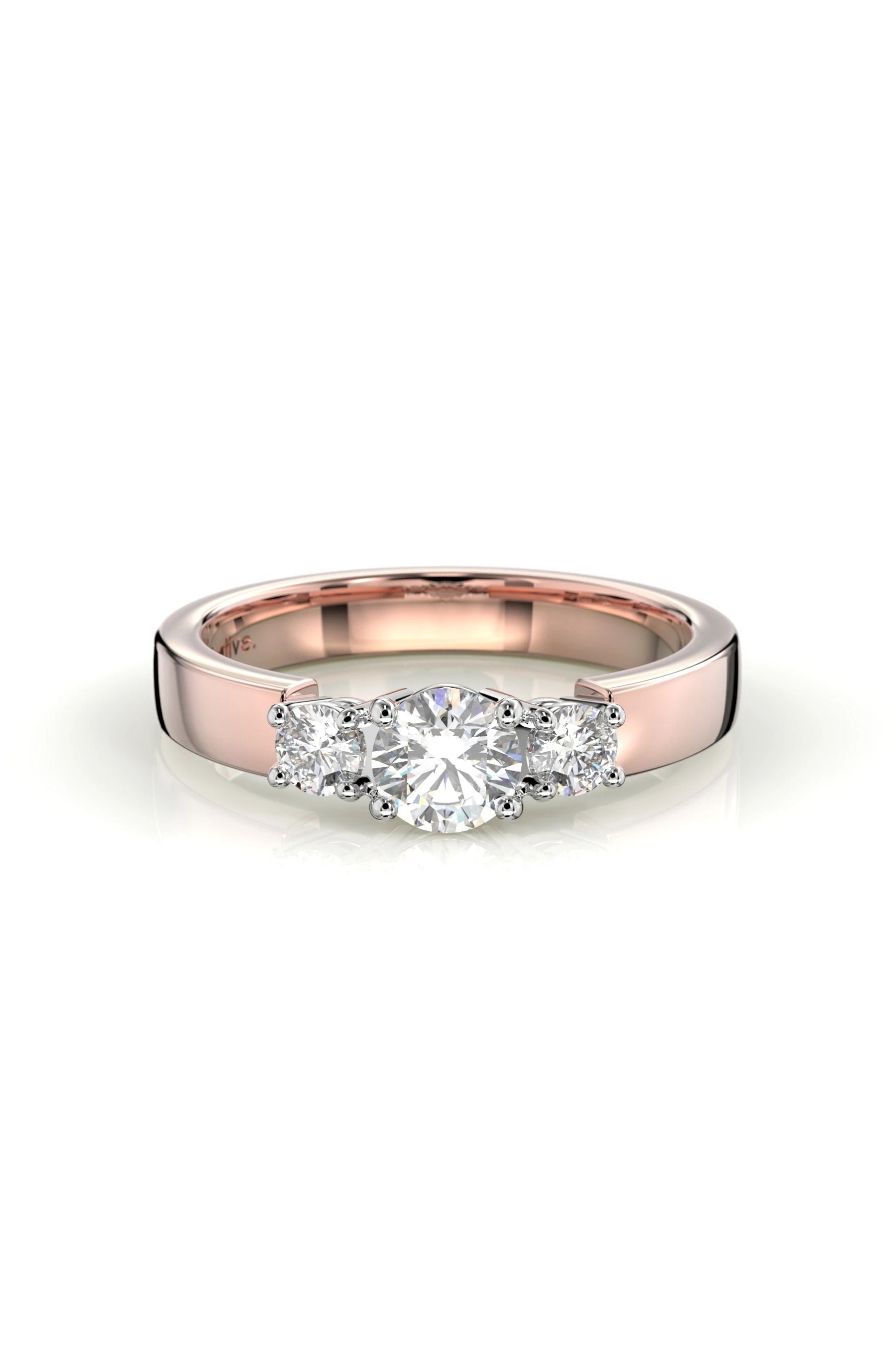 Festive Trilogy Trend 0,40ct + 2x0,10ct 15,5