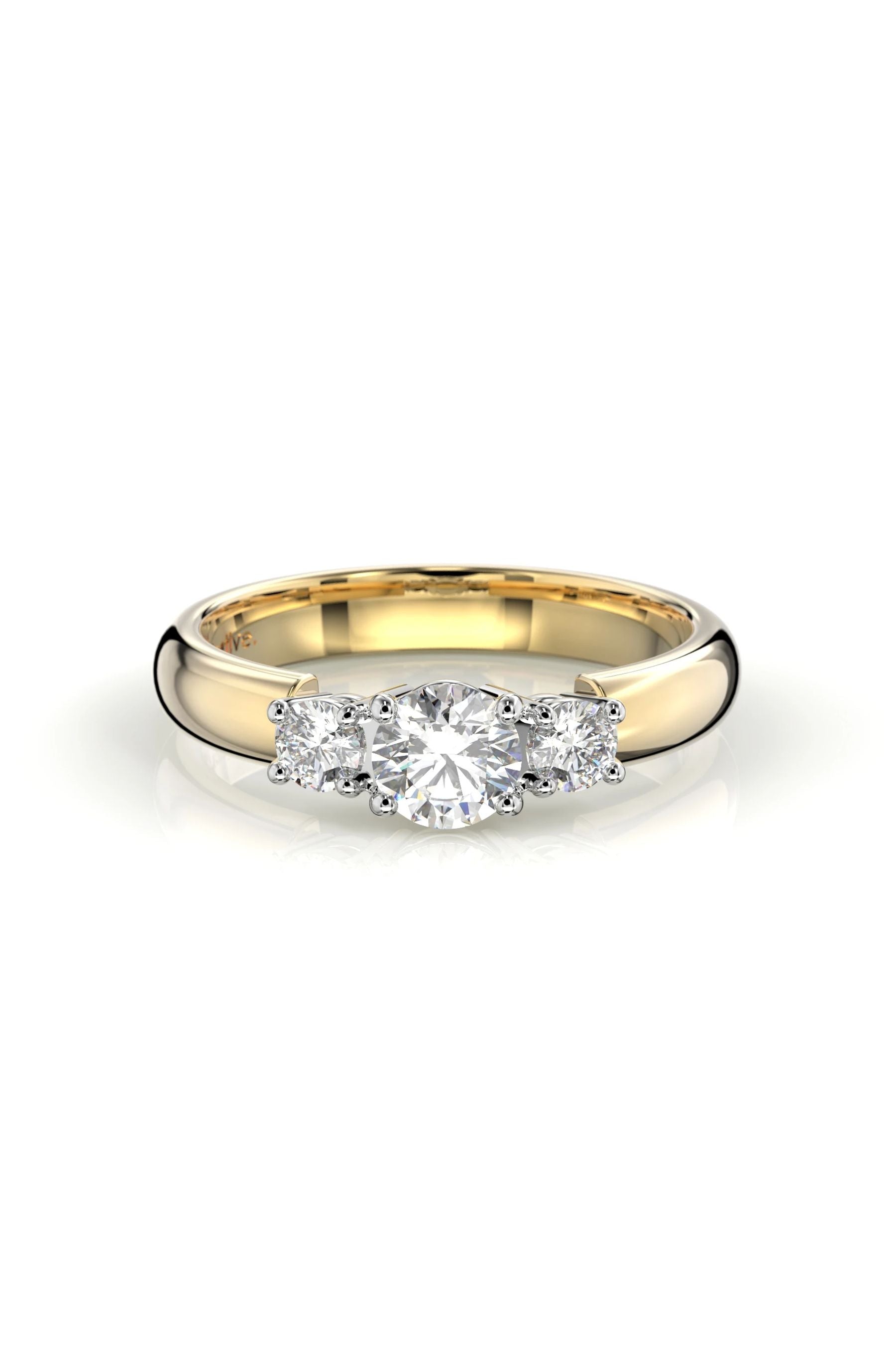 Festive Trilogy Soft 0,40ct + 2x0,10ct 15,5