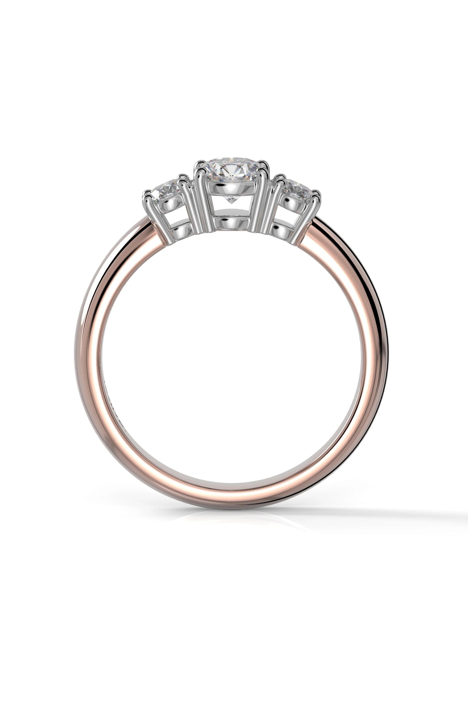 Festive Trilogy Soft 0,40ct + 2x0,10ct 15,5