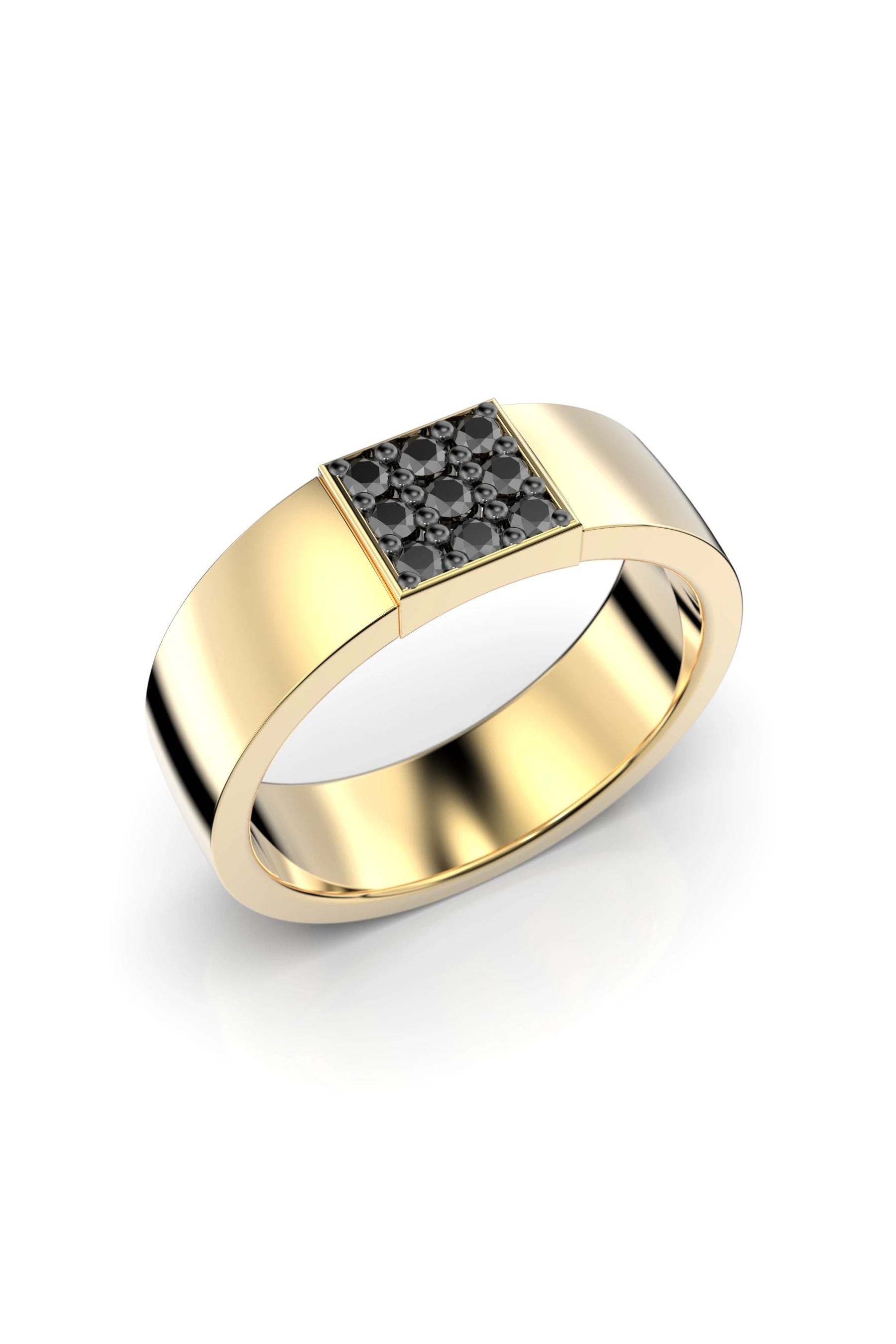 Festive James Black 9x0,02ct 15,5