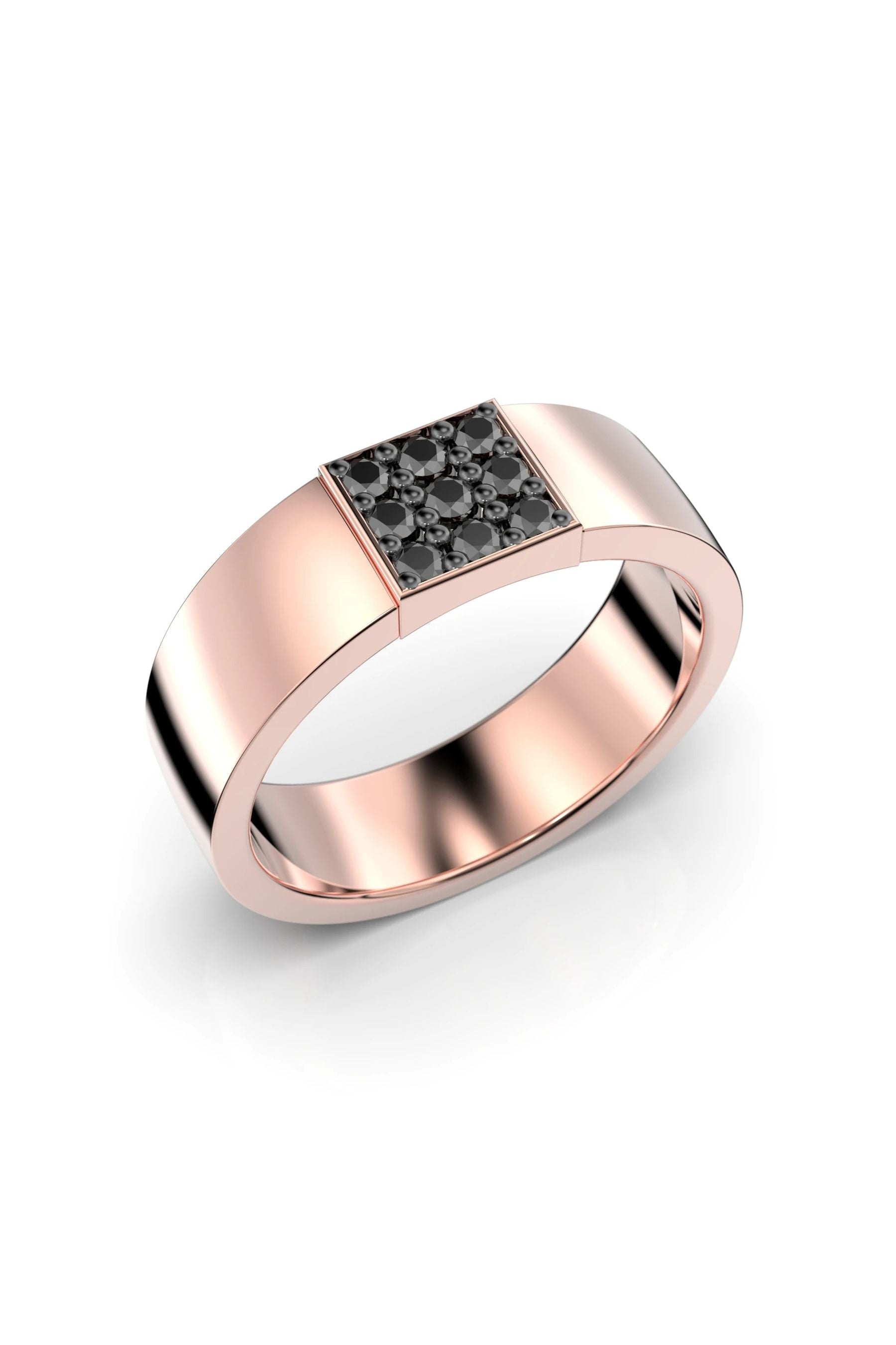 Festive James Black 9x0,02ct 15,5