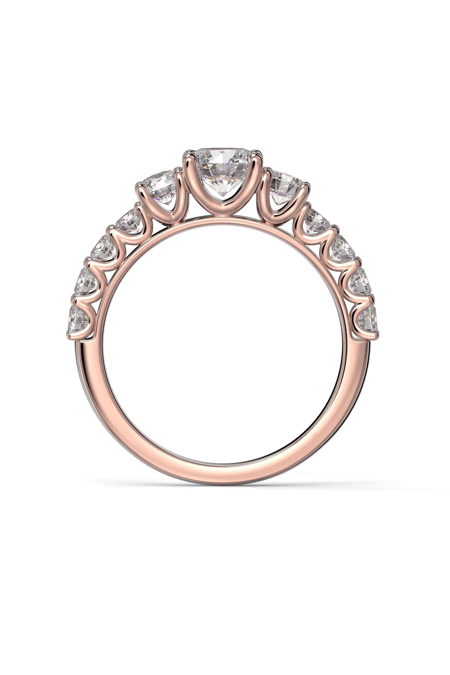 Festive Solina 0,70ct + 2x0,20ct + 8x0,075ct 15,5