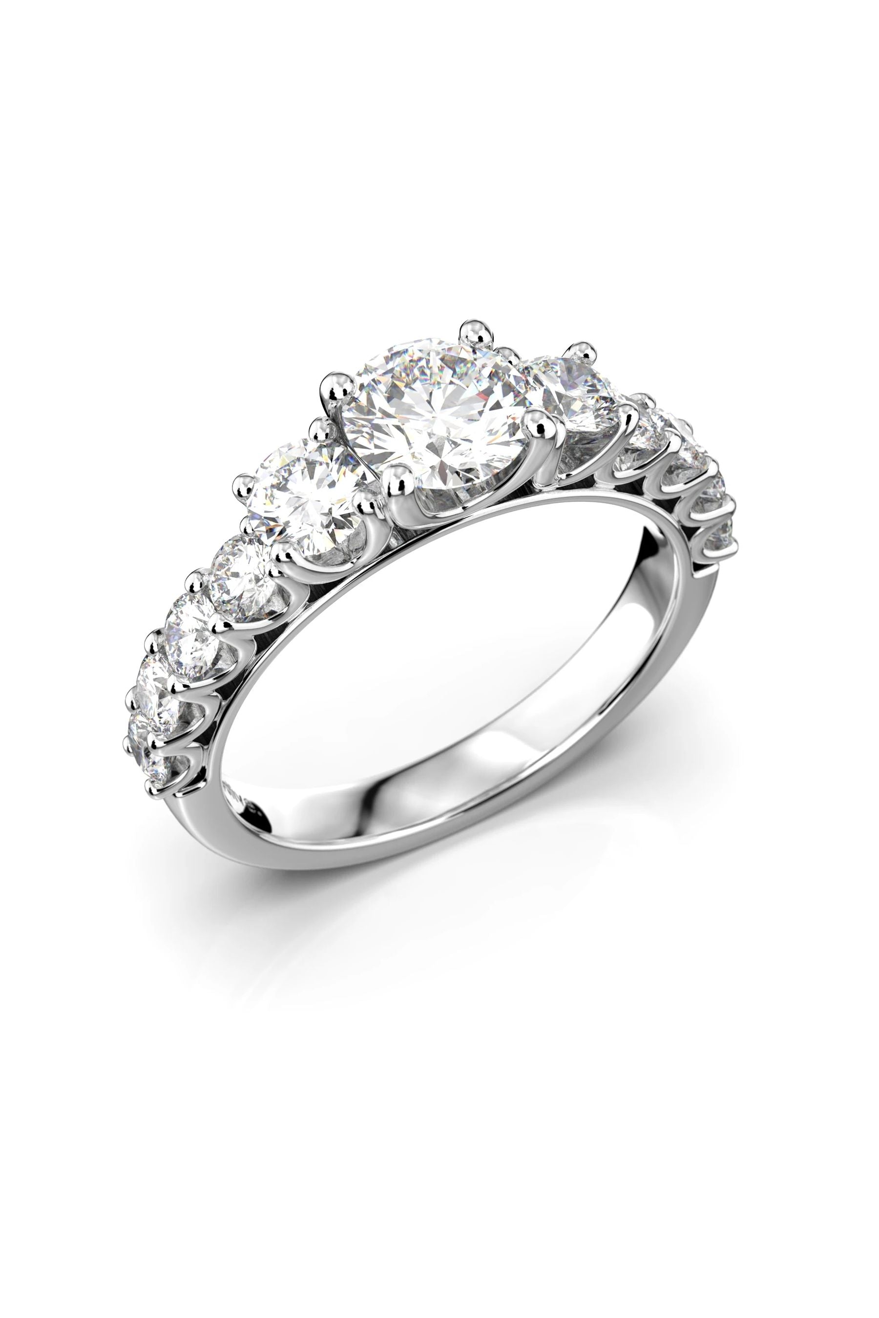 Festive Solina 0,70ct + 2x0,20ct + 8x0,075ct 15,5