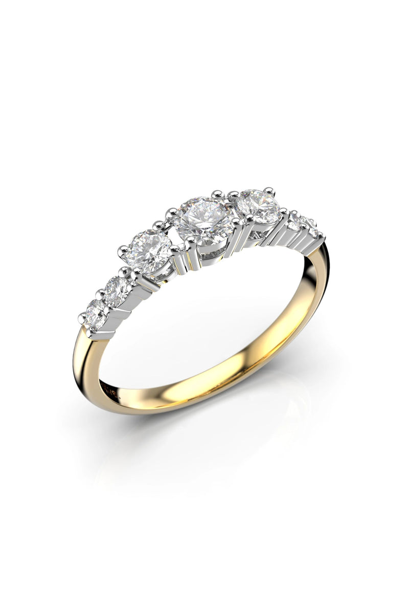 Festive Solina 0,20ct + 2x0,10ct + 4x0,03ct 499-052-KK tuotekuva
