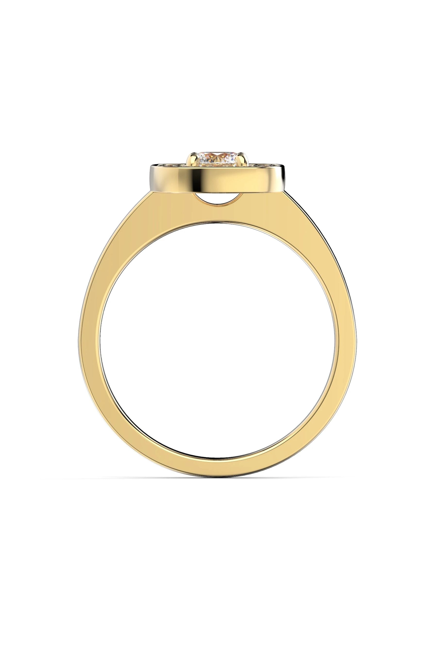 Festive Jane Halo 0,30ct + 12x0,02ct 15,5
