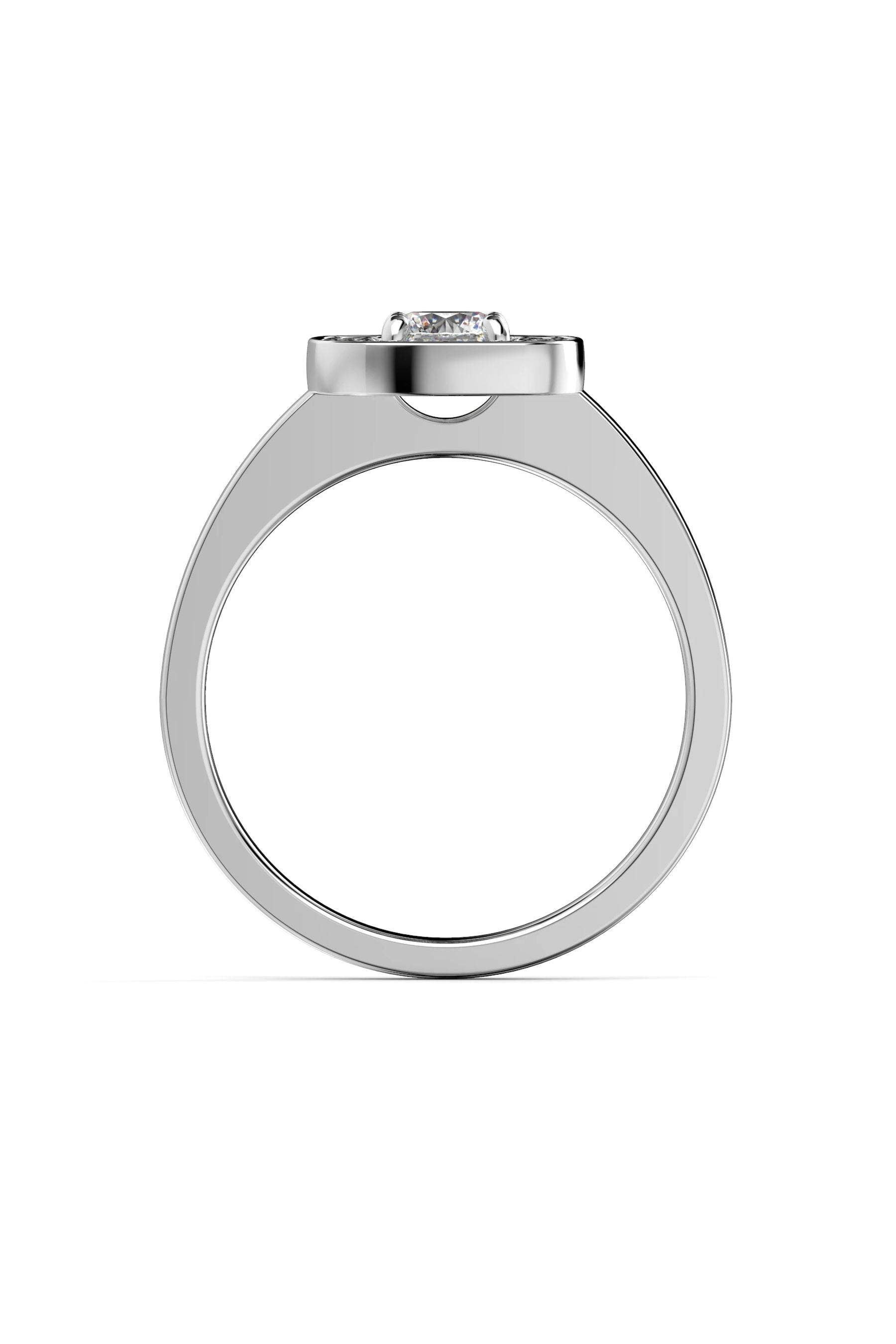 Festive Jane Halo 0,30ct + 12x0,02ct 15,5