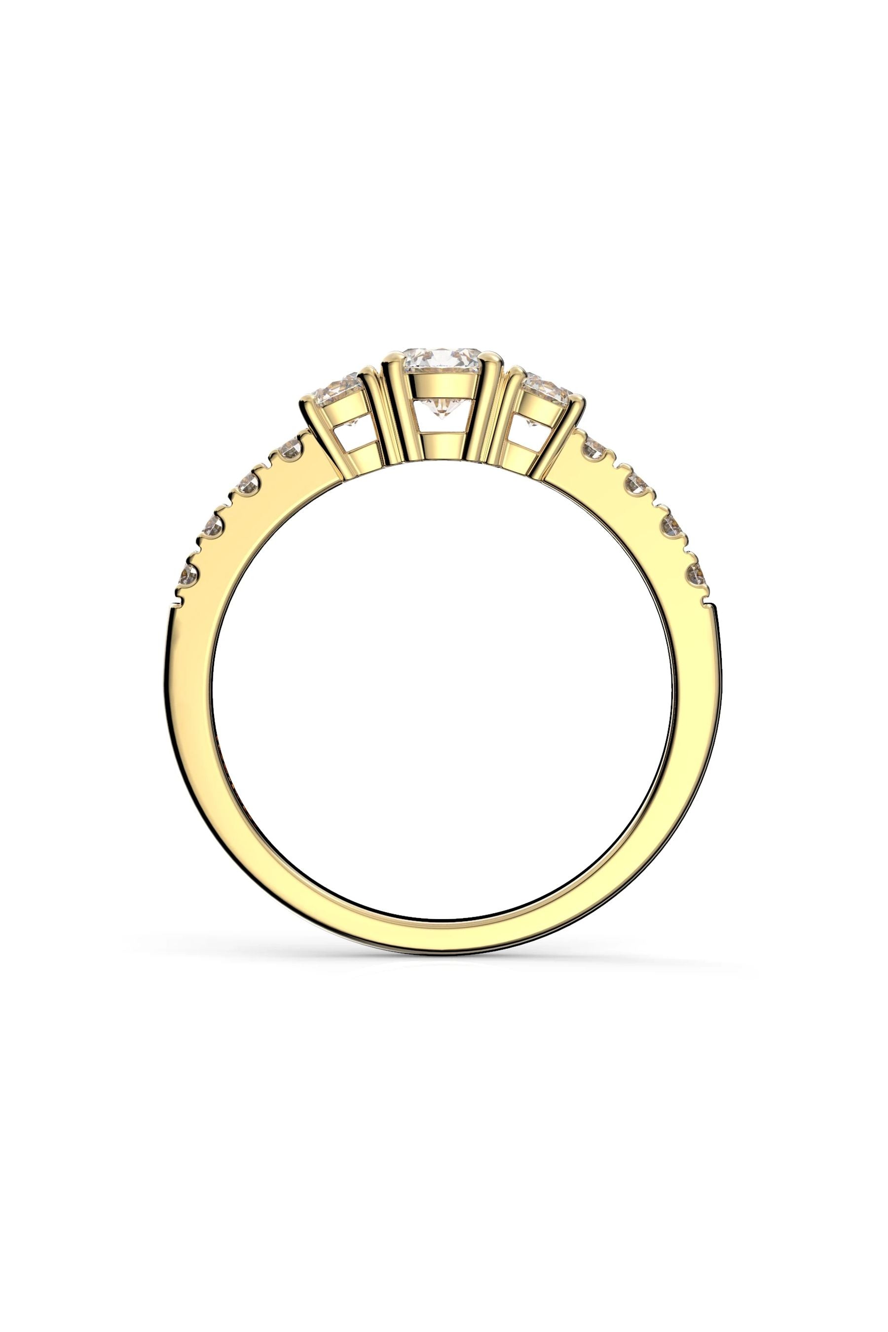 Festive Aurora 0,30ct + 2x0,10ct + 8x0,02 15,5