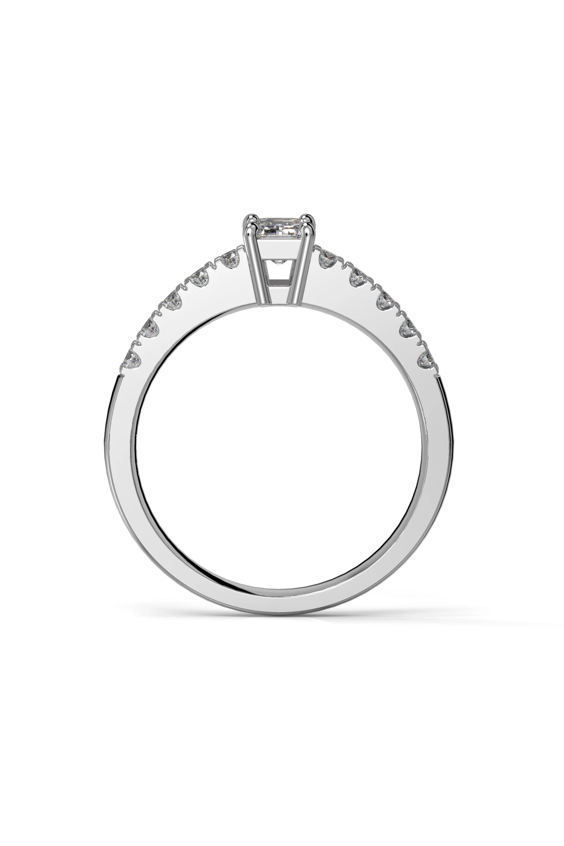 Festive Elinor Smaragdi + 10x0,02ct 15,5
