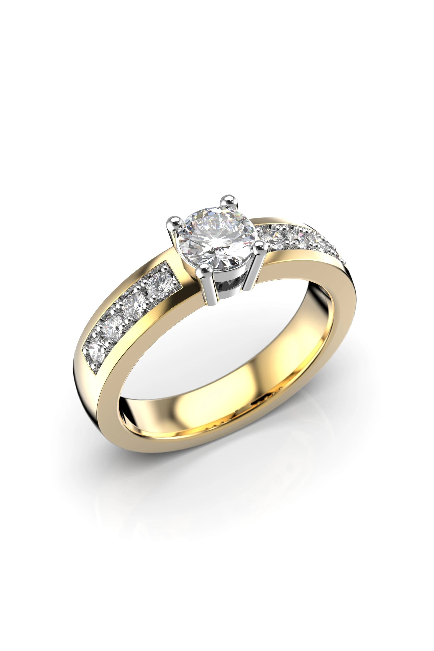 Festive Eva 0,40ct + 8x0,02ct 15,5