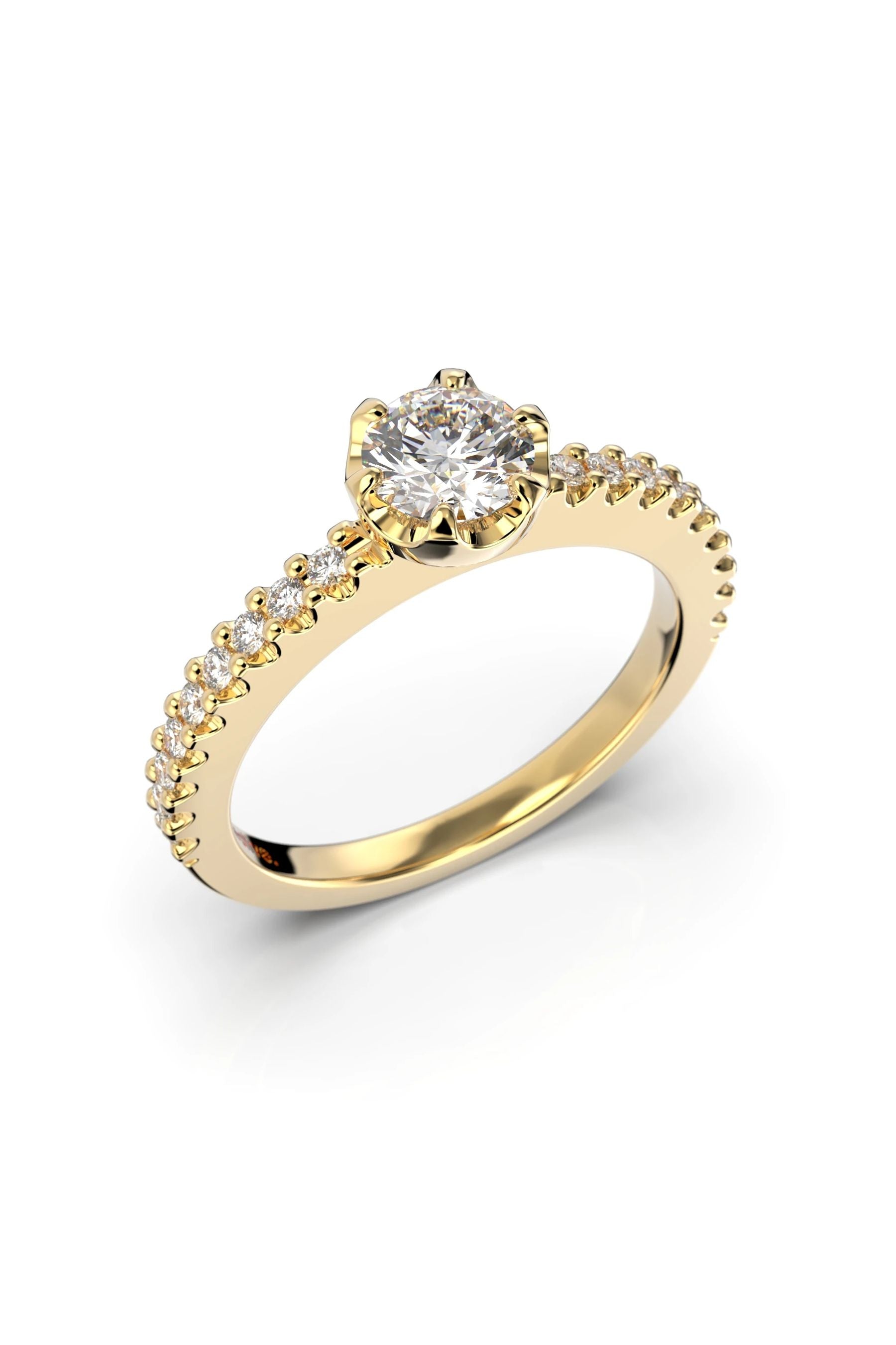 Festive Juliette 0,50ct + 18x0,01ct 15,5