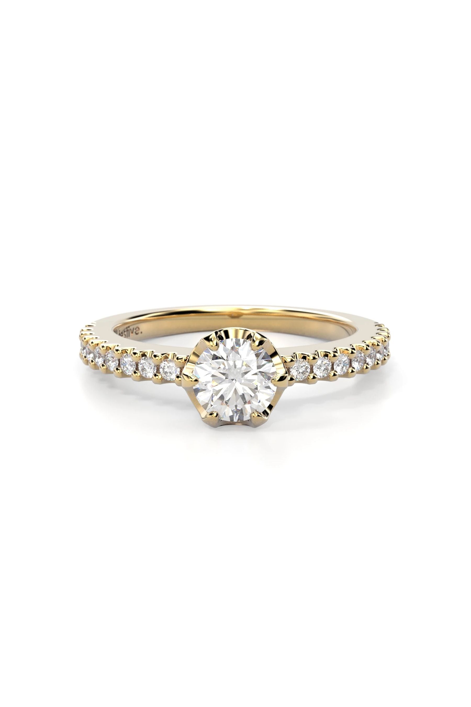 Festive Juliette 0,50ct + 18x0,01ct 15,5