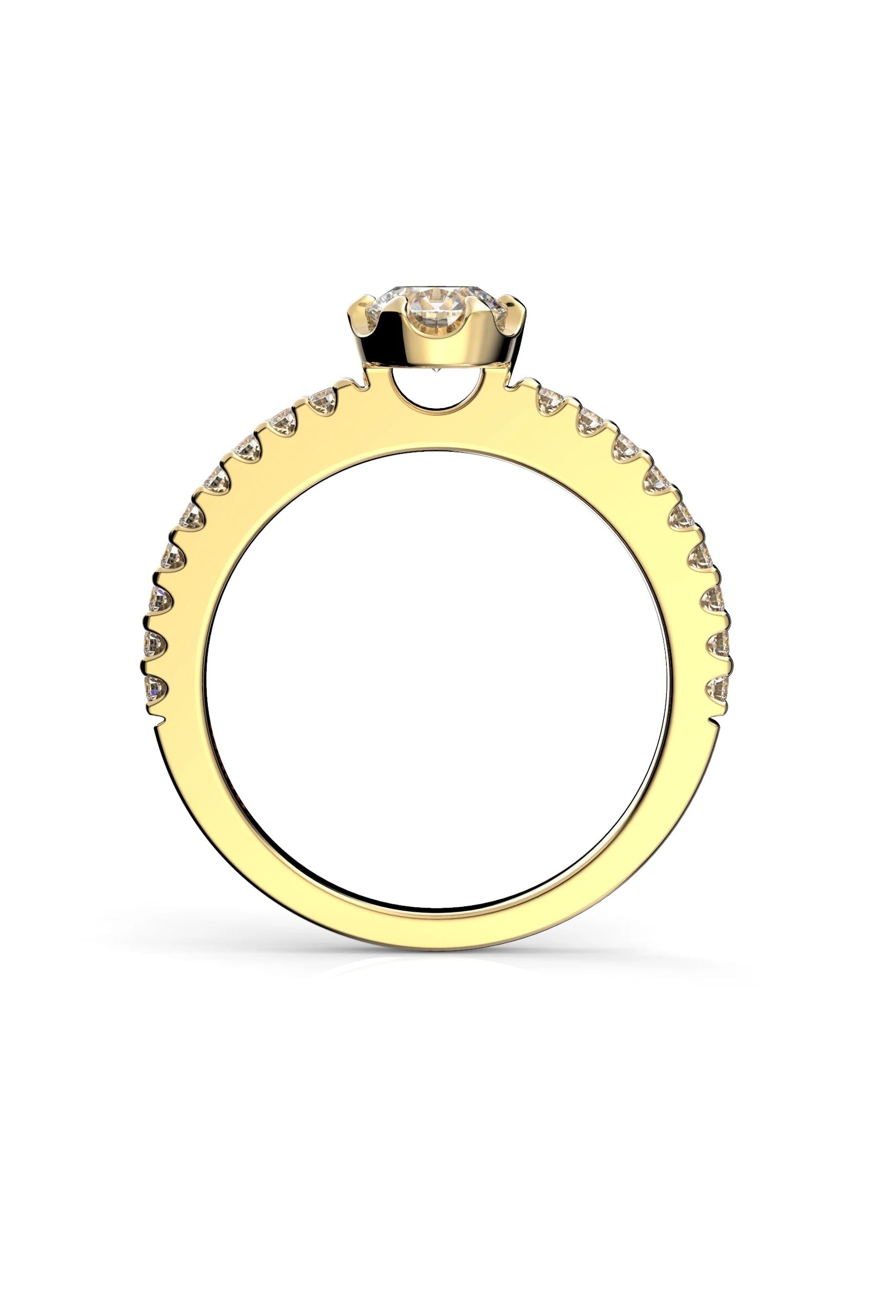 Festive Juliette 0,50ct + 18x0,01ct 15,5