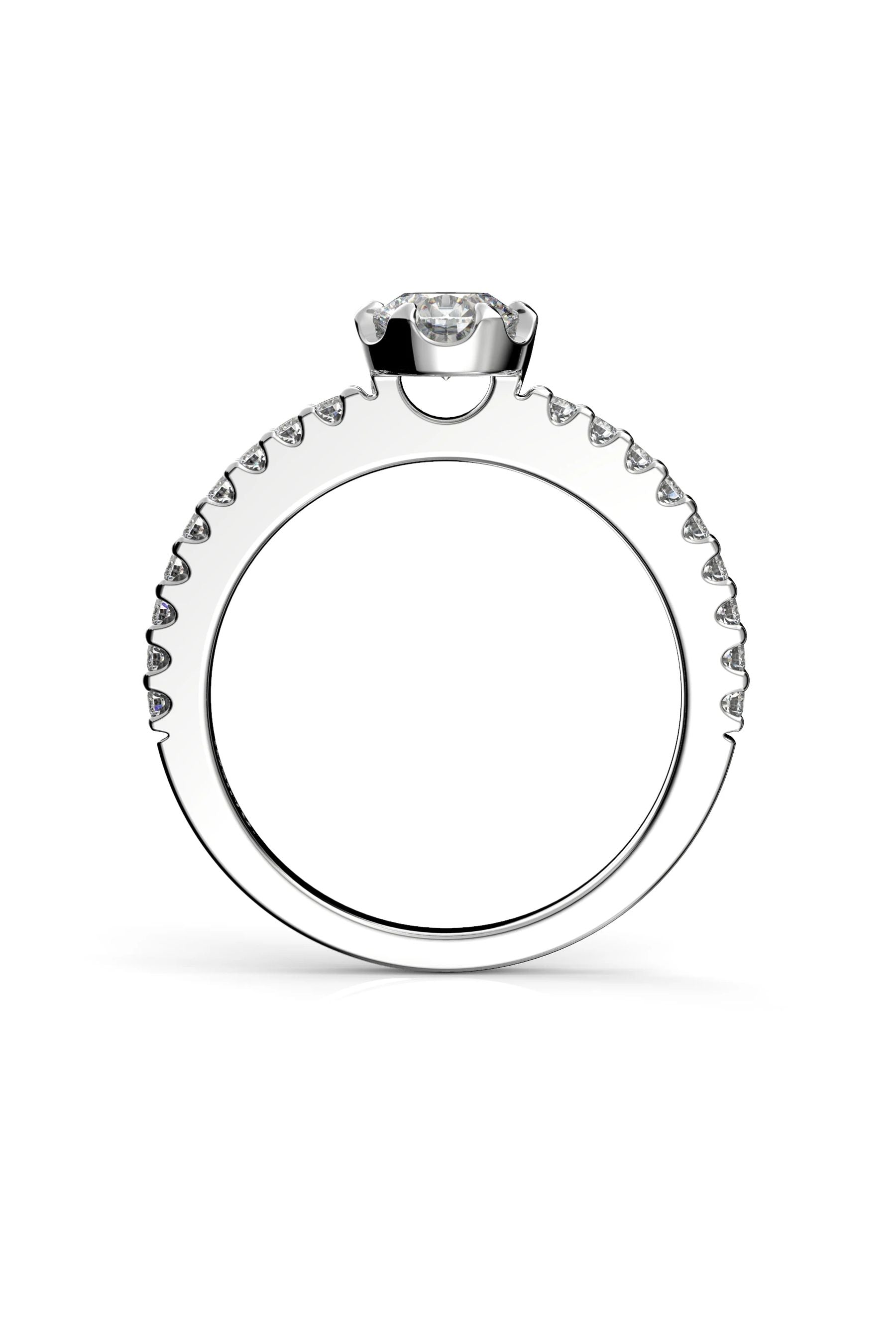 Festive Juliette 0,50ct + 18x0,01ct 15,5
