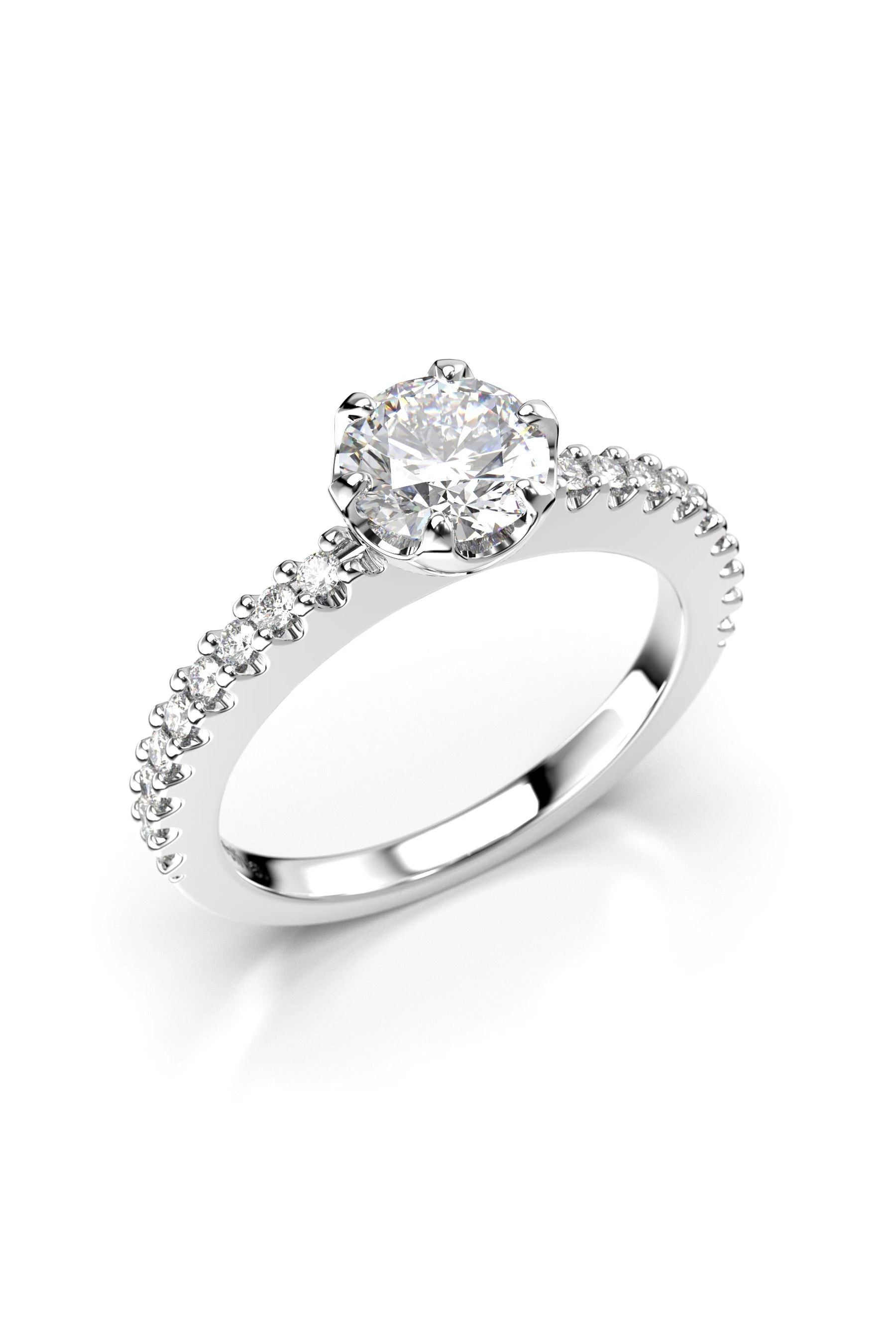 Festive Juliette 0,70ct + 18x0,01ct 15,5