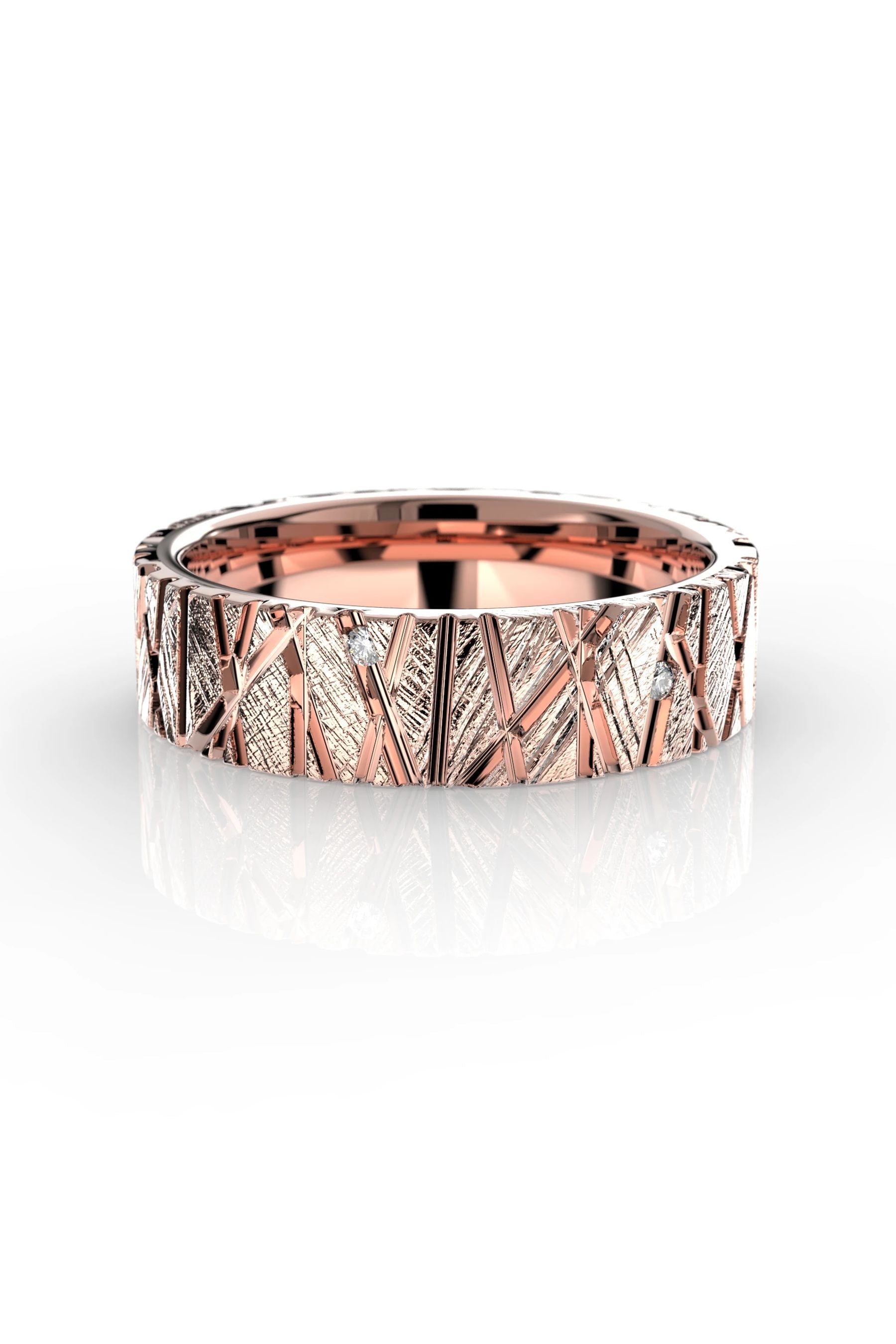 Festive Rautapuu 6x0,01ct 15,5