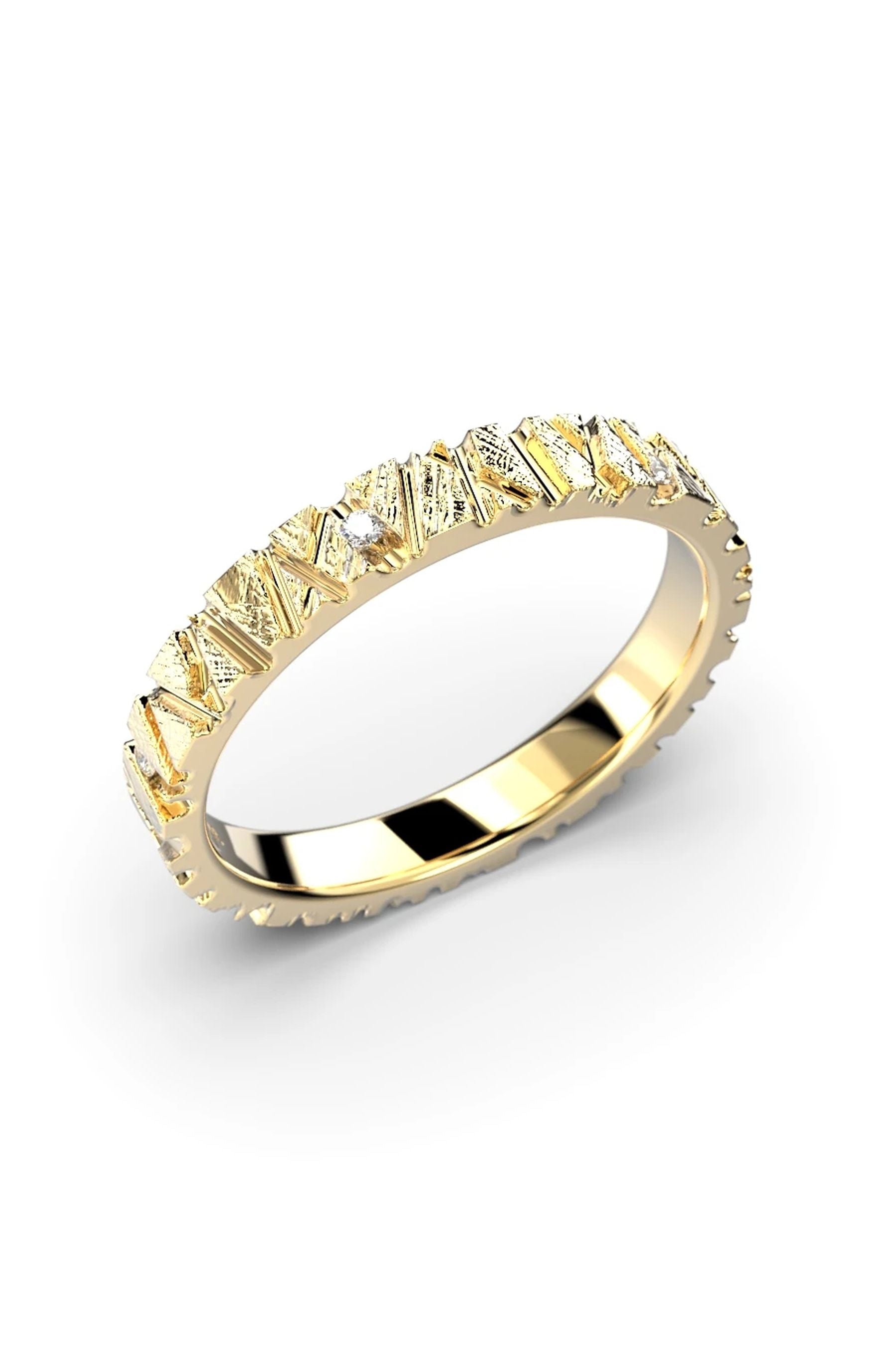 Festive Rautapuu 6x0,01ct 15,5