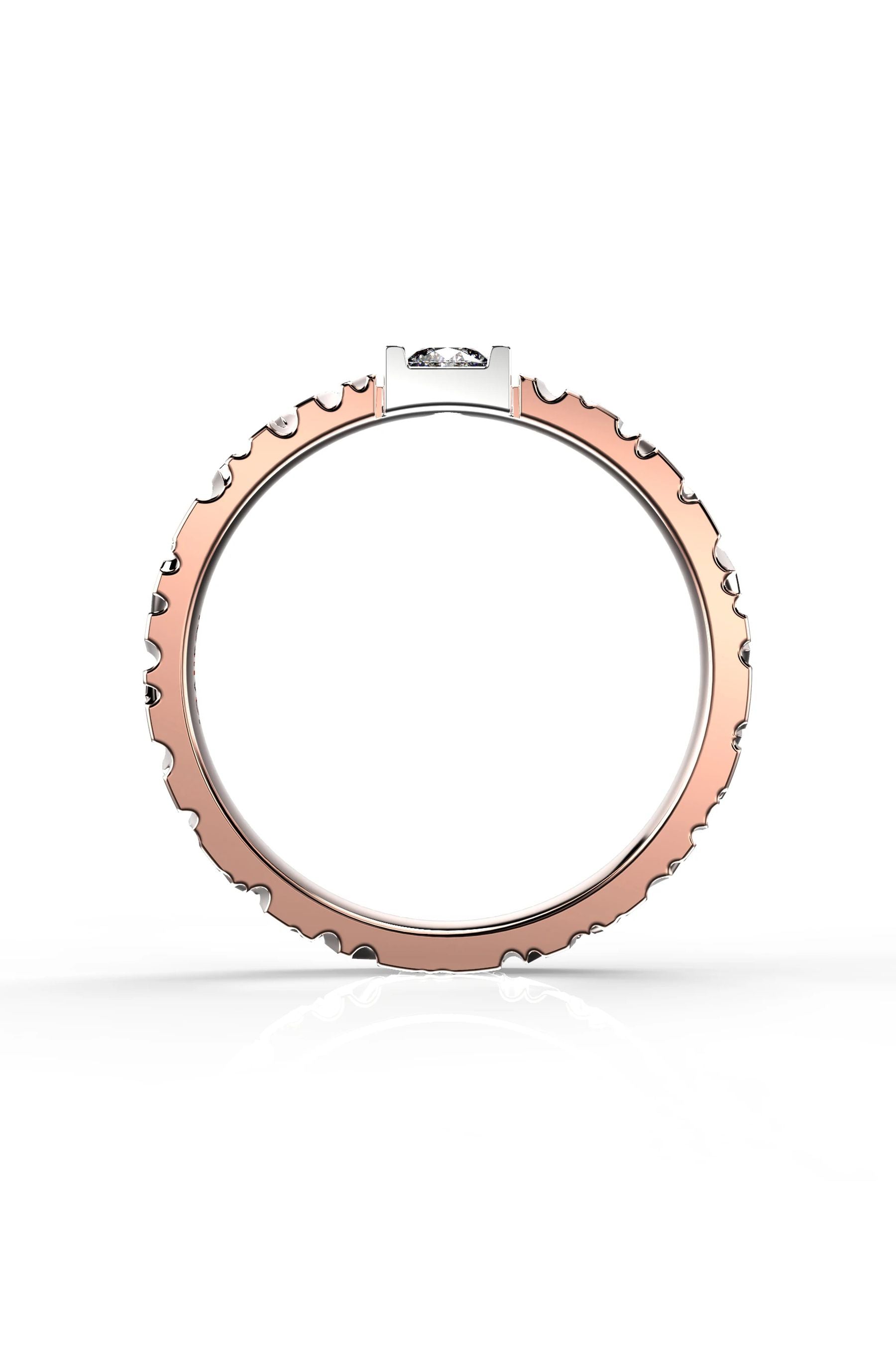 Festive Rautapuu Yksikivinen 0,10ct 15,5