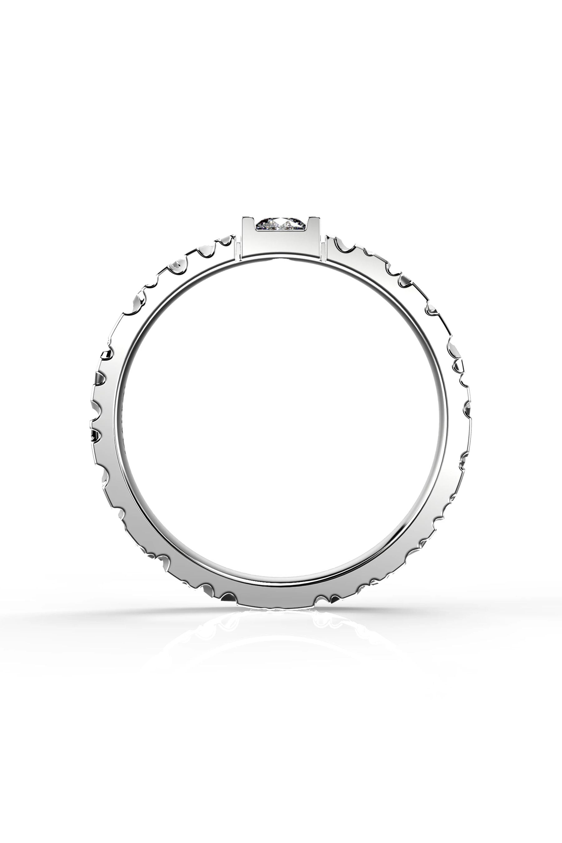 Festive Rautapuu Yksikivinen 0,10ct 15,5