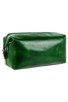 Time Resistance Four Past Midnight Vihreä nahkainen toilettilaukku