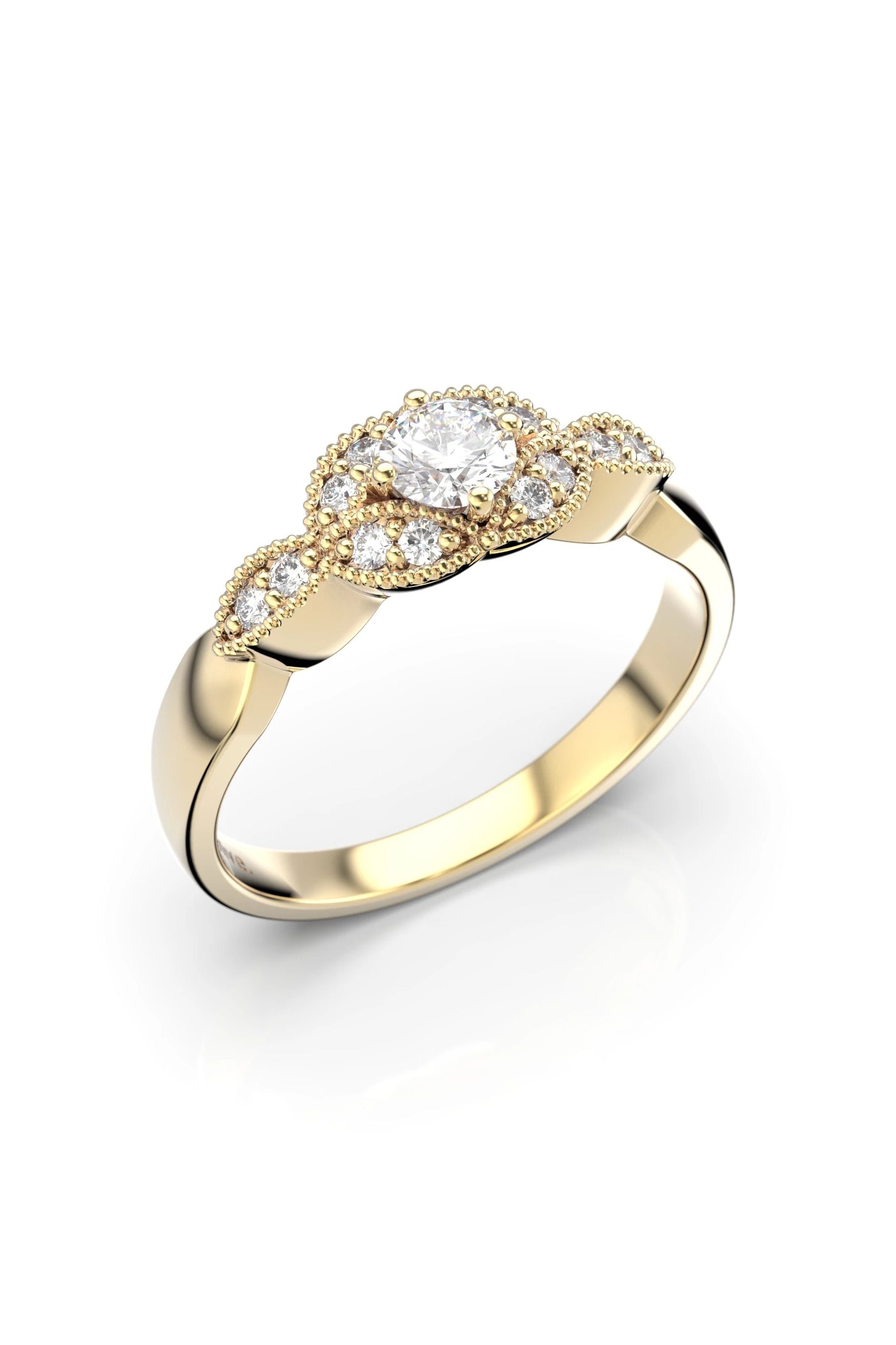 Festive Lavender 0,15ct + 12x0,01ct 15,5