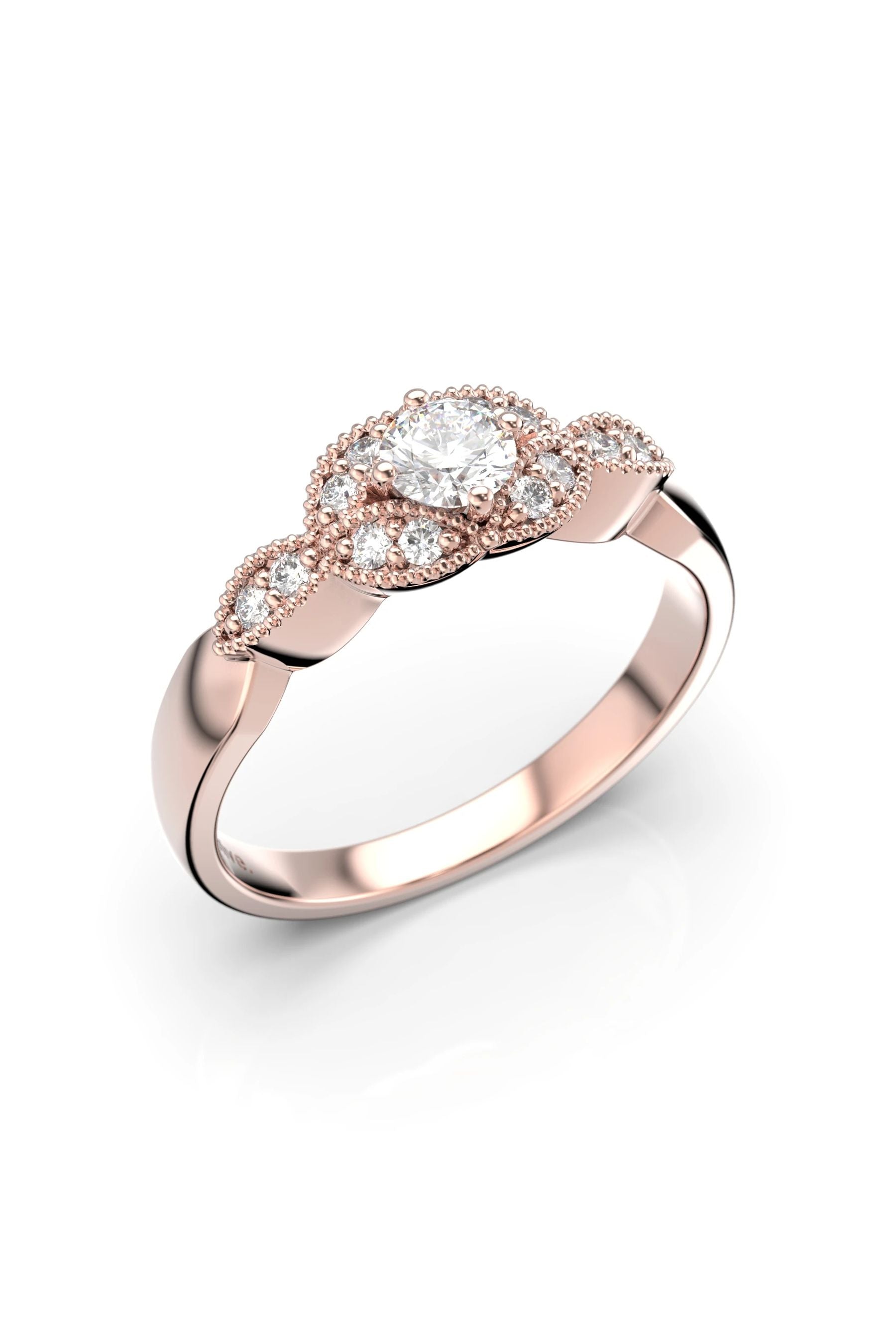 Festive Lavender 0,15ct + 12x0,01ct 15,5