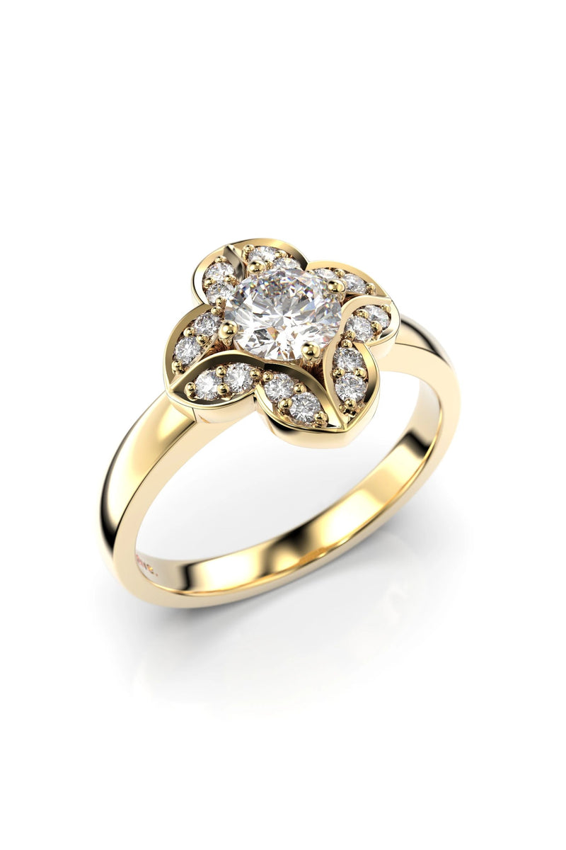 Festive Magnolia 0,45ct + 16x0,01ct 527-061-KK tuotekuva