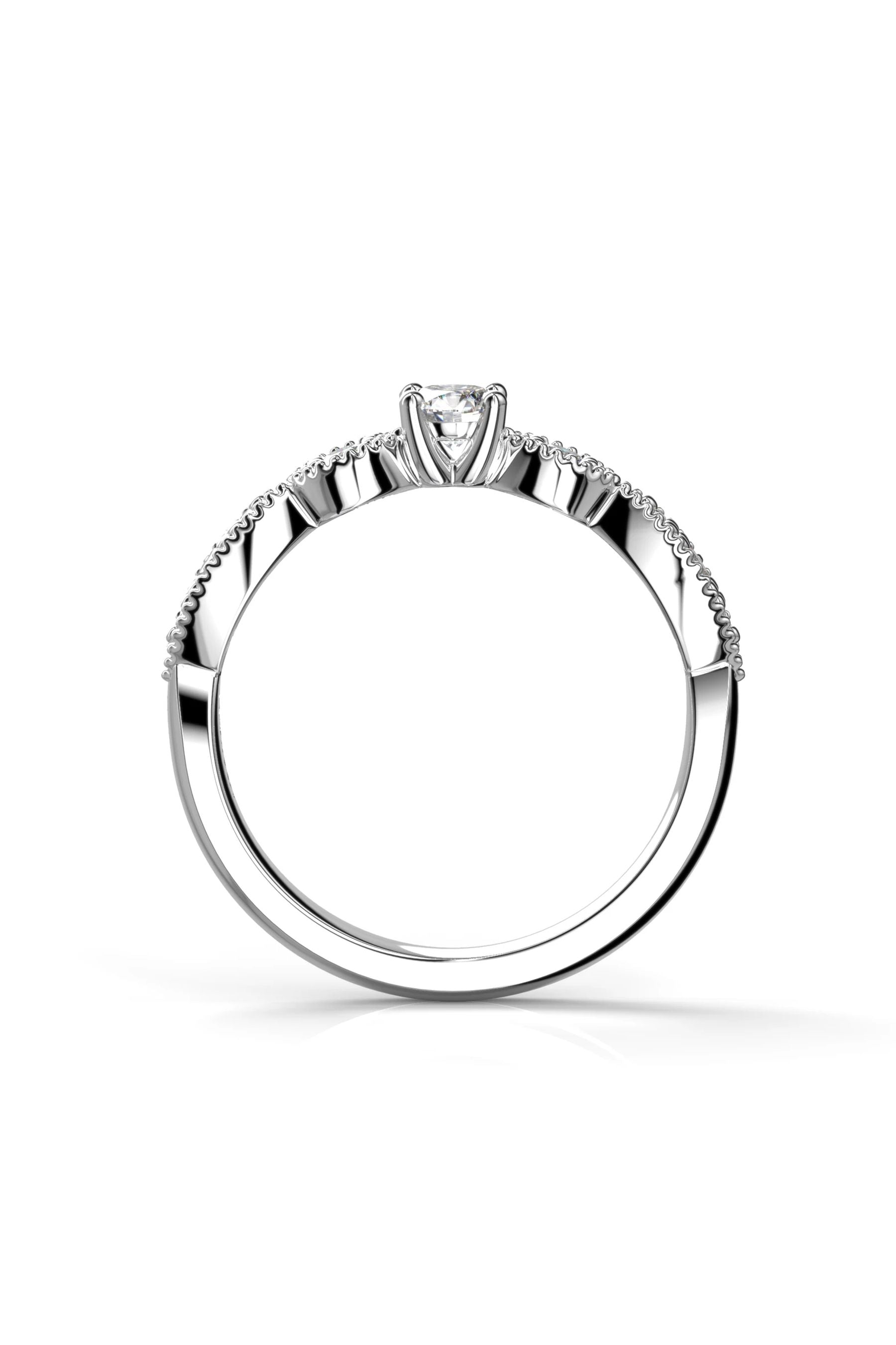Festive Esther 0,19ct + 4x0,03ct + 4x0,01ct 15,5