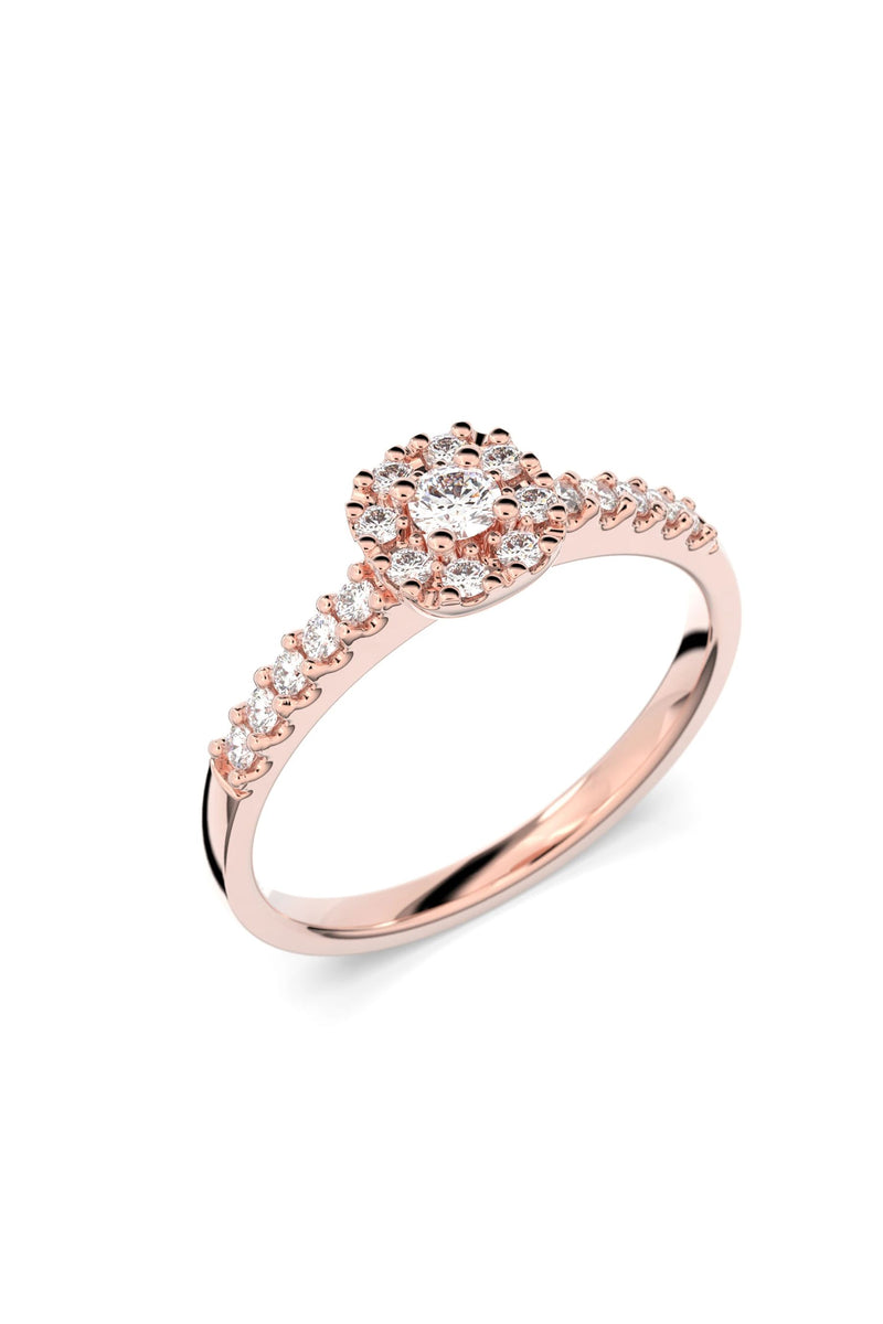 Festive Jasmin Halo 0,07ct + 18x0,01ct 561-025-PK tuotekuva